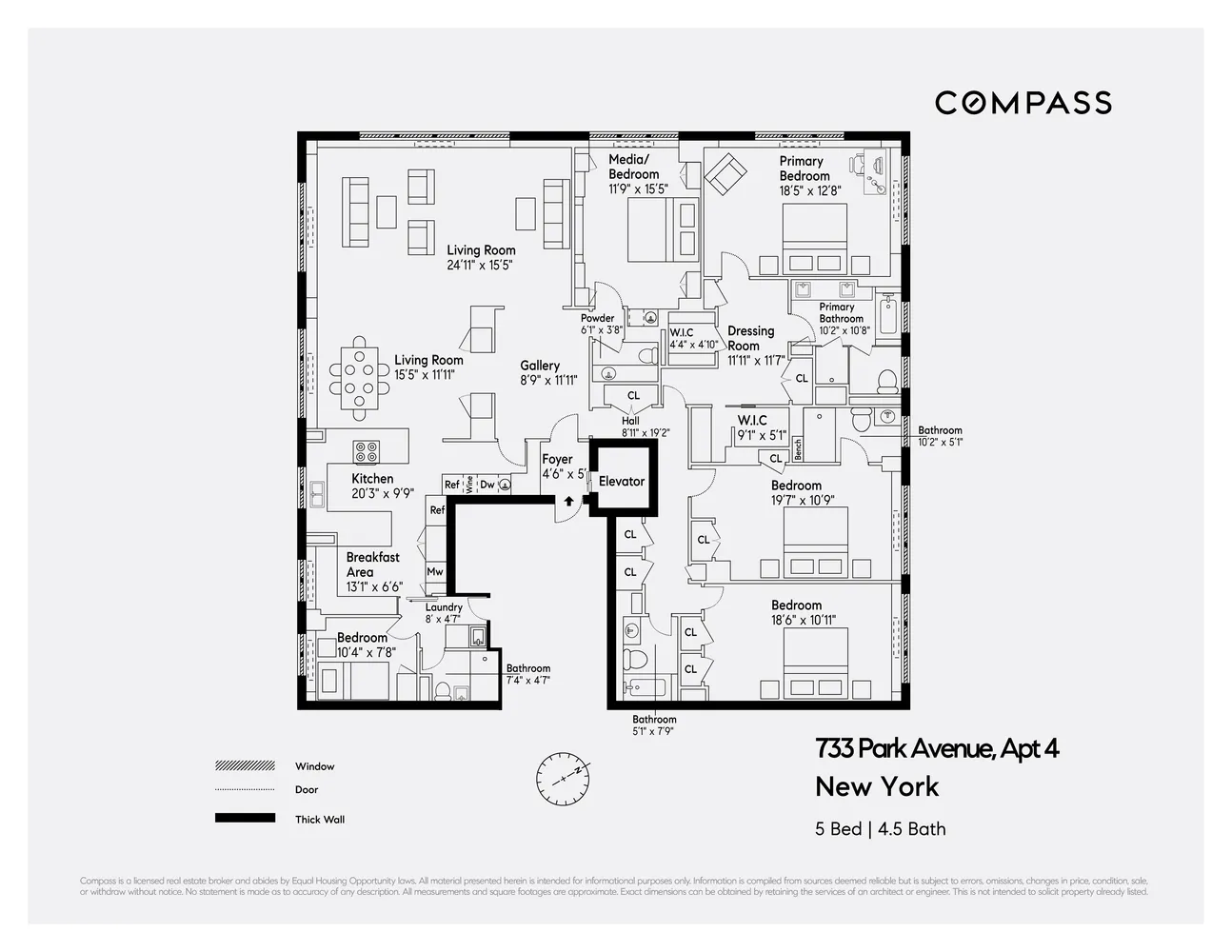 $7,650,000 | 733 Park Avenue, Unit 4 | Lenox Hill