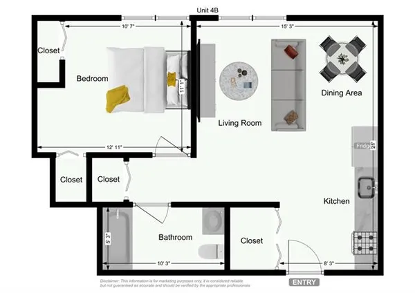 a view of a hallway with closet