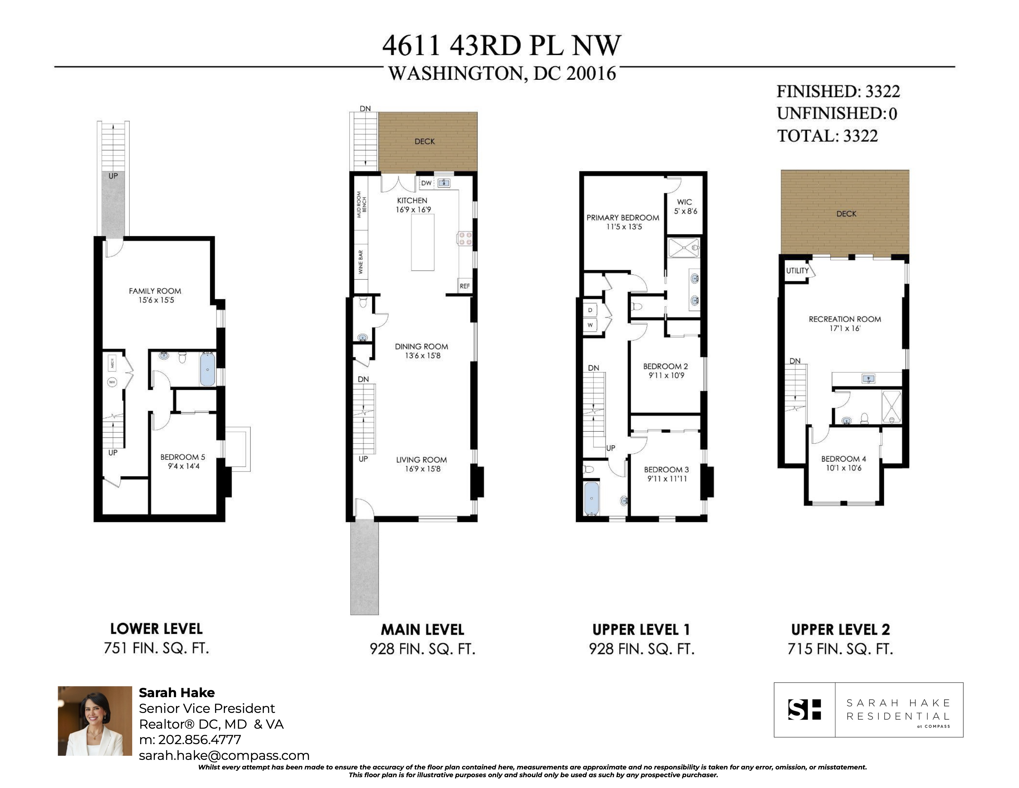 4611 43rd Place Northwest Washington, DC 20016 - Photo 7 of 13
