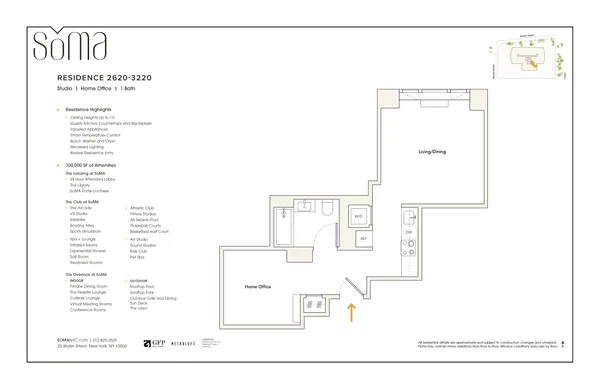 $4,985 | 25 Water Street, Unit 3020 | Financial District