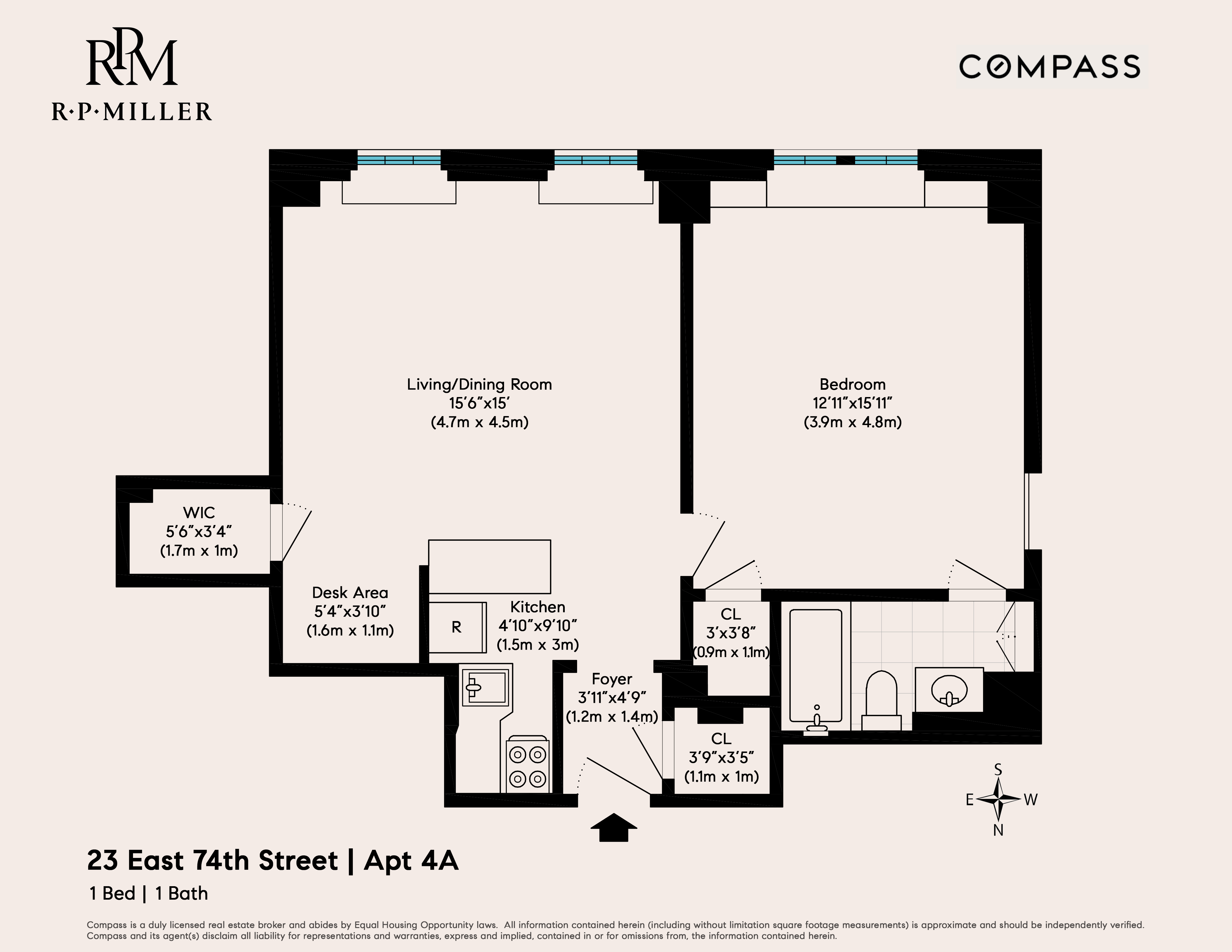 23 East 74th Street, Unit 4AF Manhattan, NY 10021 - Photo 14 of 15 Gallery Image 14