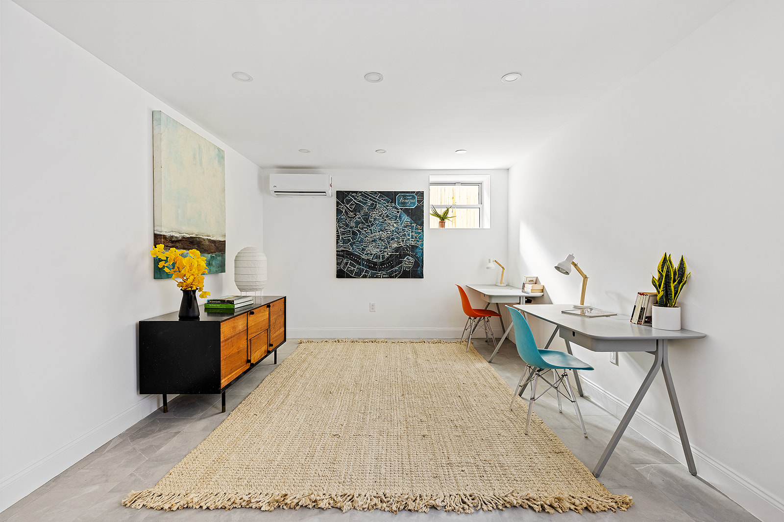 610 Marlborough Road Brooklyn, NY 11226 - Photo 12 of 16 a living room with furniture and wooden floor