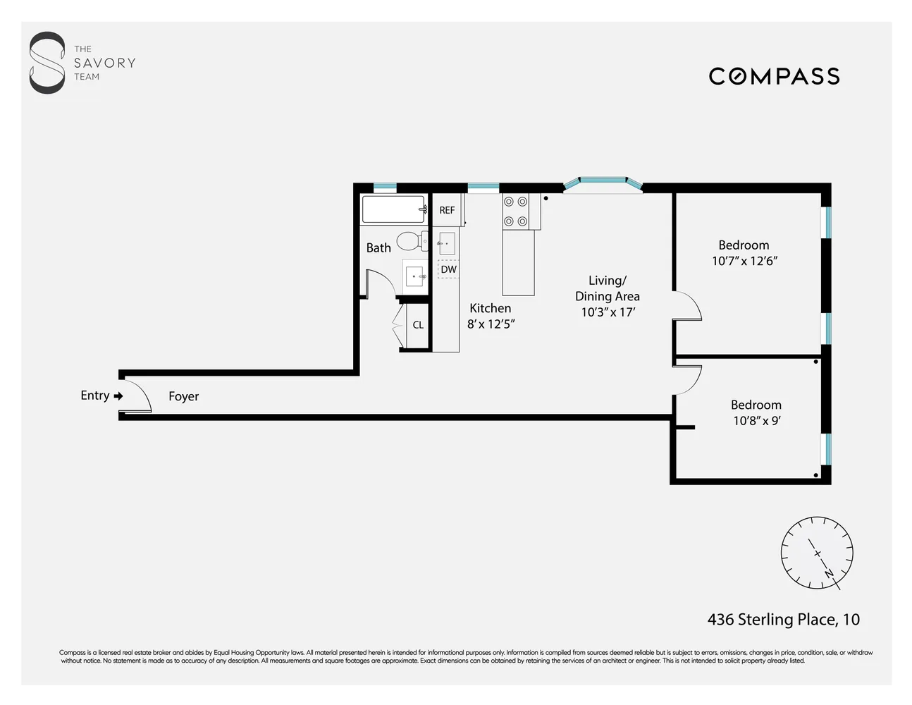$799,000 | 436 Sterling Place, Unit 10 | Prospect Heights