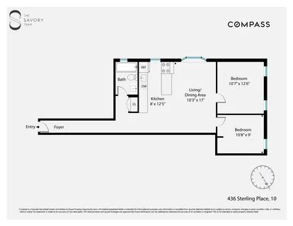 $850,000 | 436 Sterling Place, Unit 10 | Prospect Heights