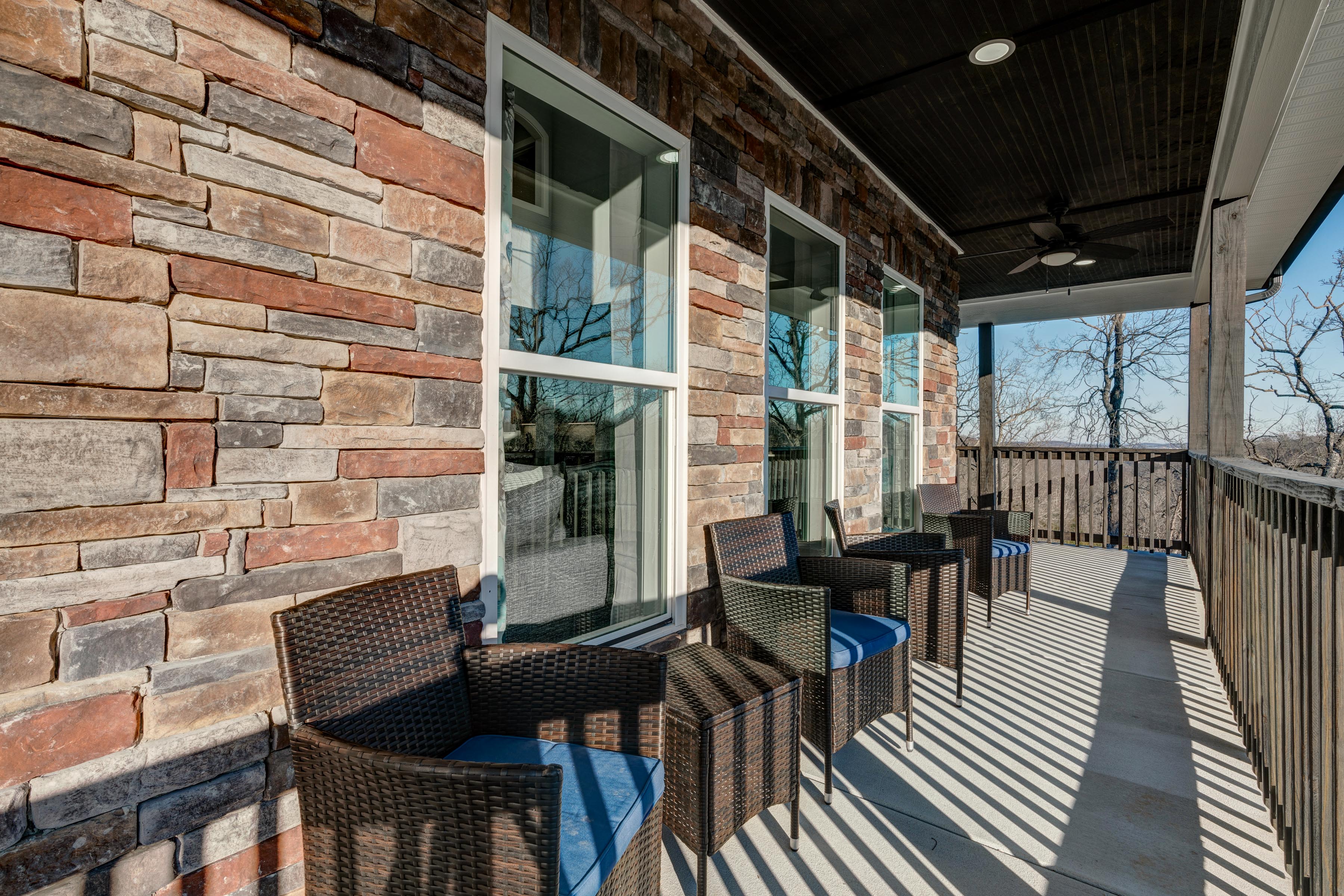 Happy Hollow Road Goodlettsville, TN 37072 - Photo 91 of 203 a view of a chairs and table in the balcony