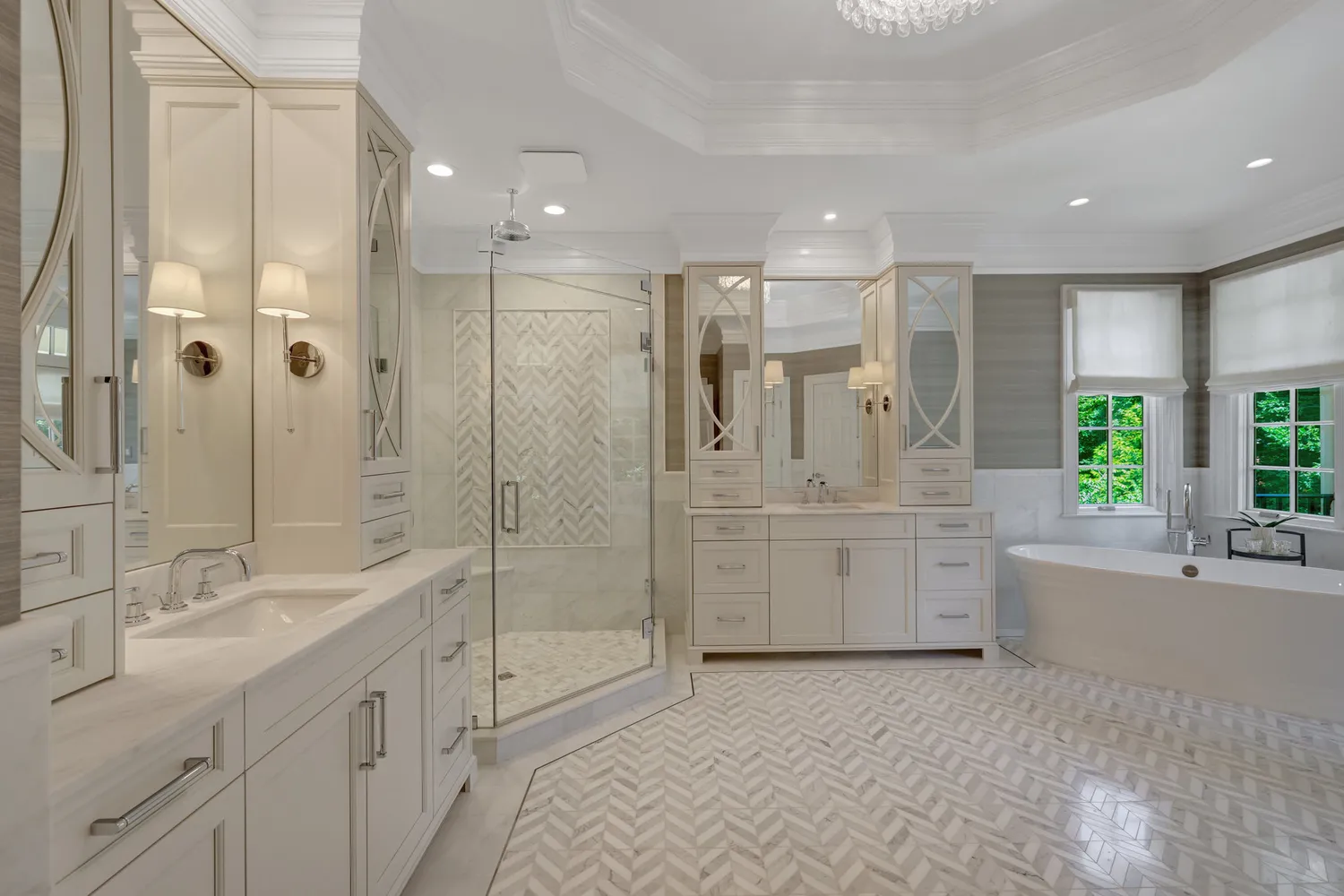 a view of a house with backyard sitting area and garden