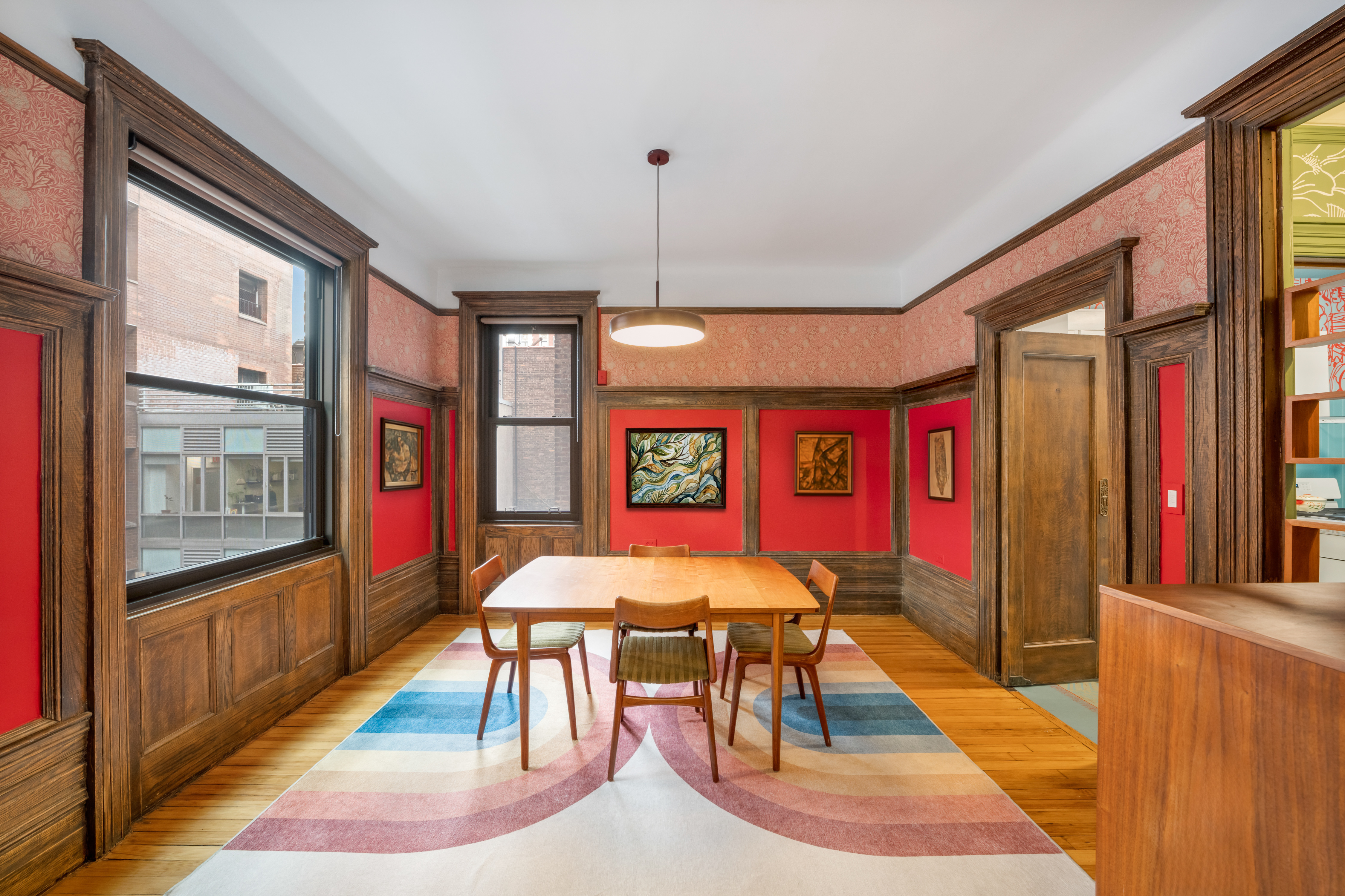 605 West 111th Street, Unit 43 Manhattan, NY 10025 - Photo 5 of 21 a view of a dining room with furniture window and wooden floor
