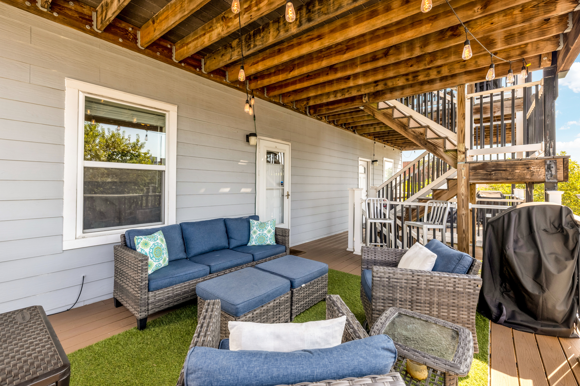 233 S Street Northeast, Unit 4 Washington, DC 20002 - Photo 32 of 37 a outdoor living space with furniture