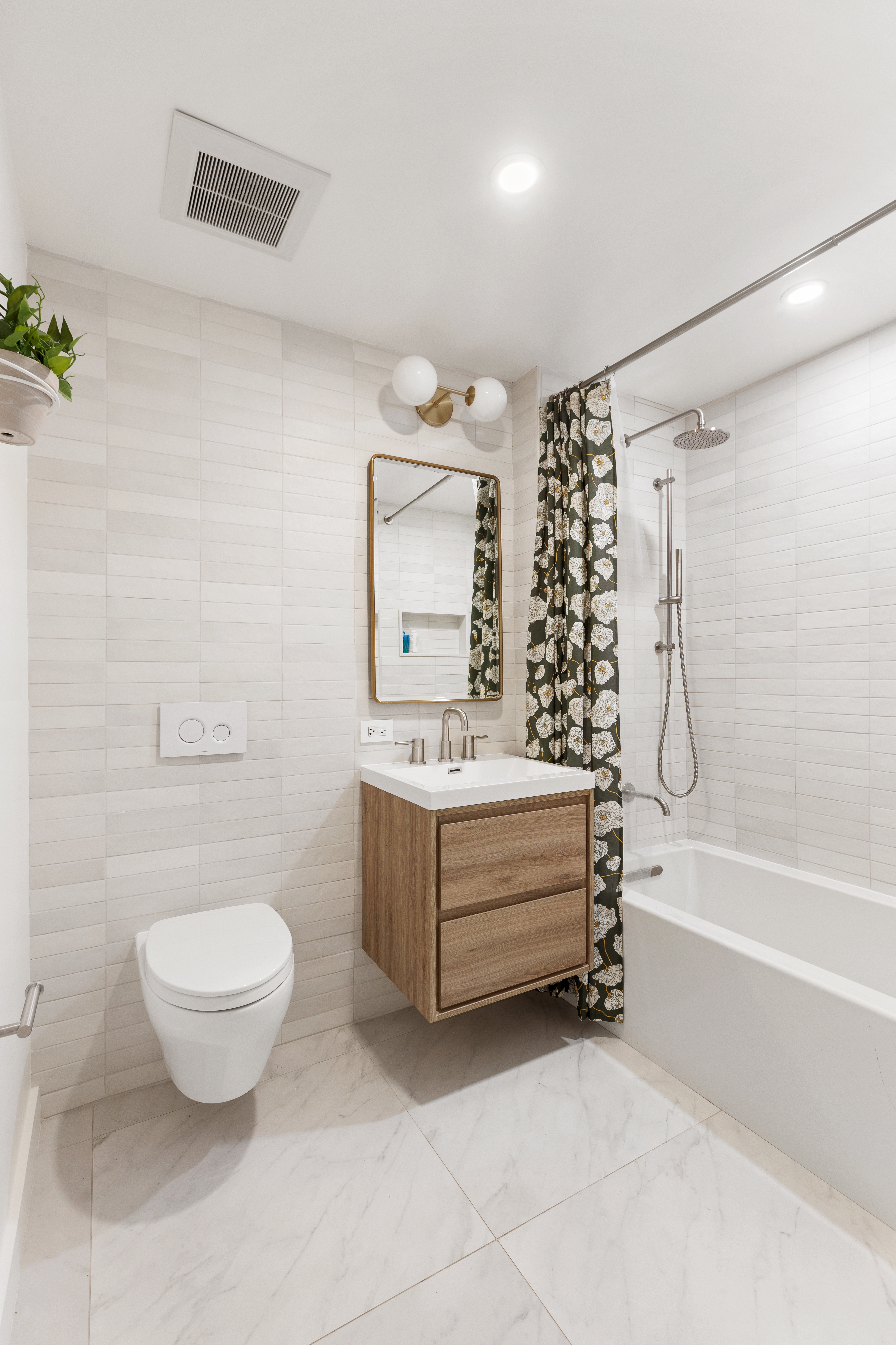 120 Java Street, Unit 3B Brooklyn, NY 11222 - Photo 10 of 15 a bathroom with a bathtub toilet and a shower