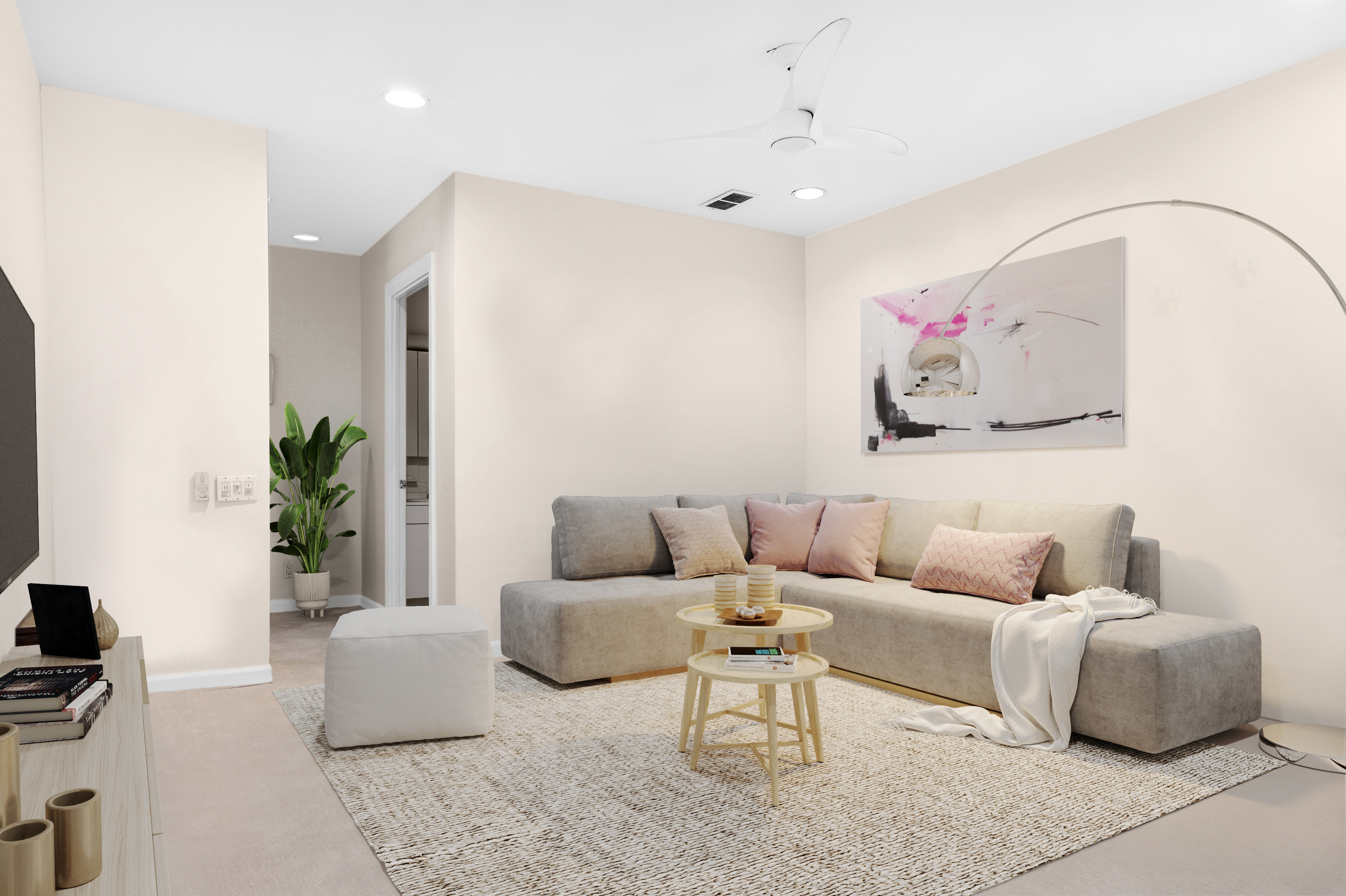 16 Sutton Place, Unit 1A/1B Manhattan, NY 10022 - Photo 12 of 25 a living room with furniture and a couch