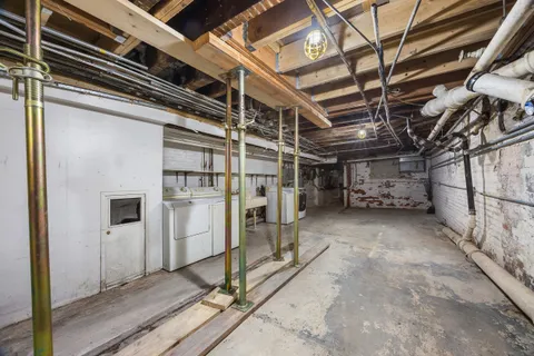 a view of under construction room and staircase