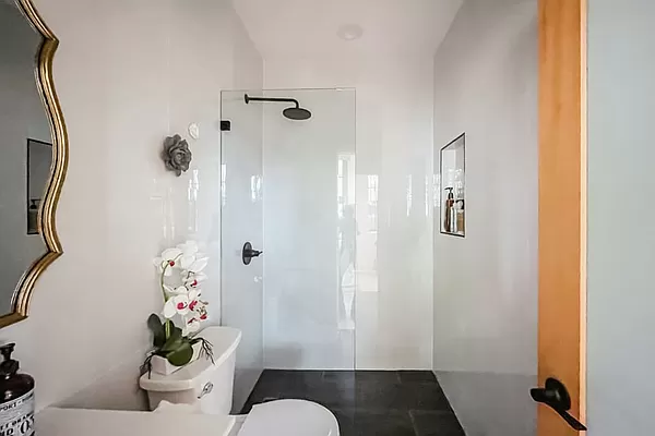 334 Plymouth Street Brooklyn, NY 11201 - Photo 24 of 32 a bathroom with a shower