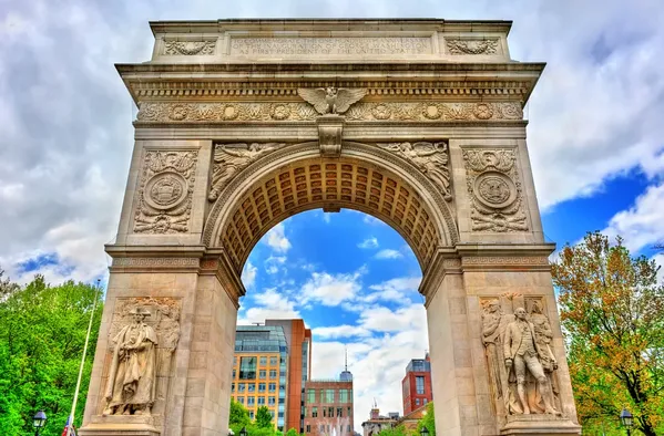 a multi story building with many windows