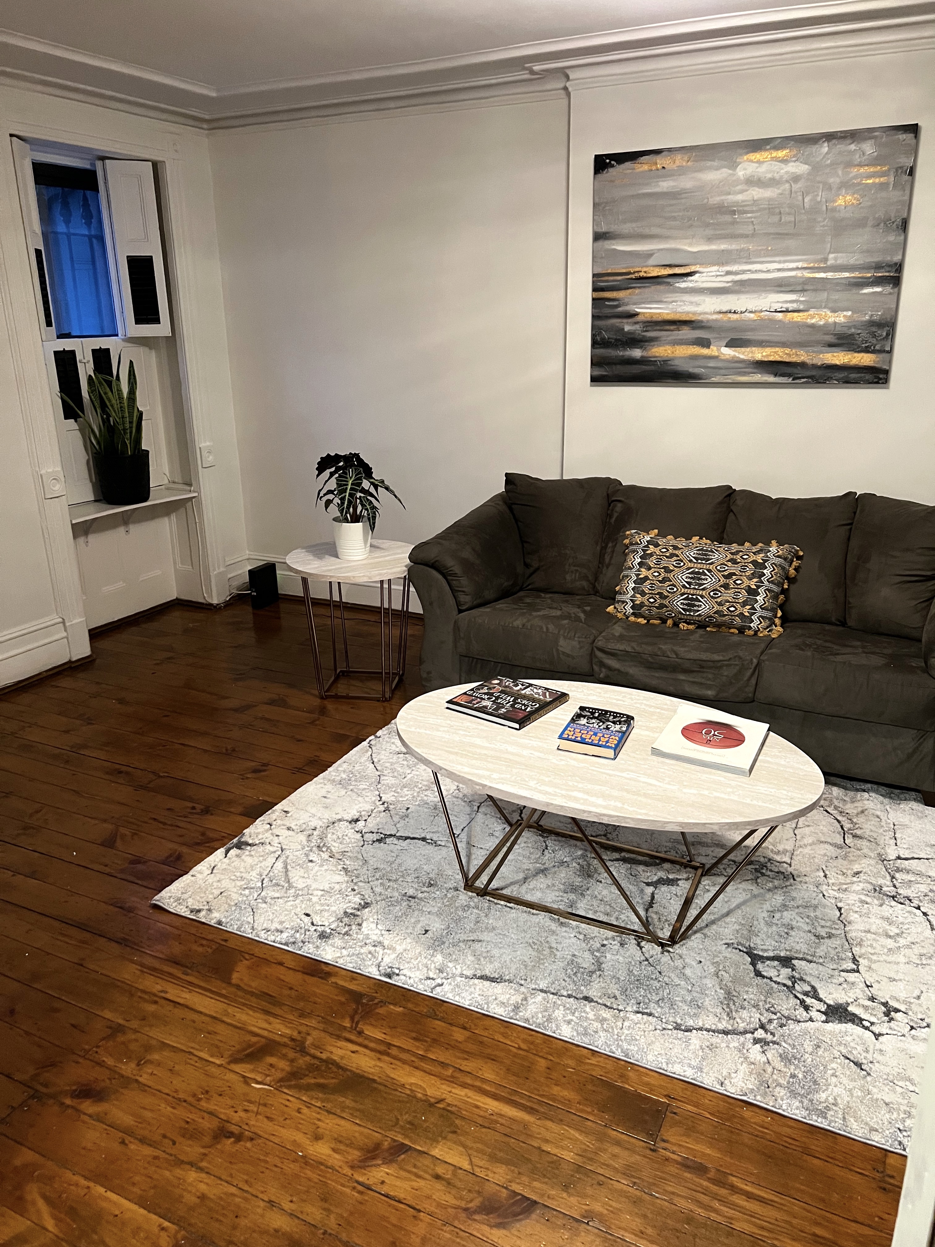 385 Madison Street, Unit 1 Brooklyn, NY 11221 - Photo 8 of 21 a living room with a couch