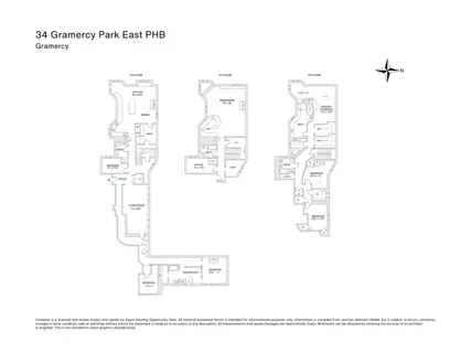 $9,450,000 | 34 Gramercy Park East, Unit PHB | Gramercy