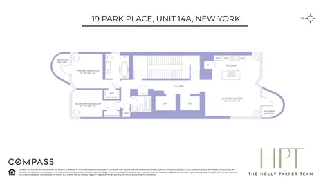 $2,550,000 | 19 Park Place, Unit 14A | TriBeCa