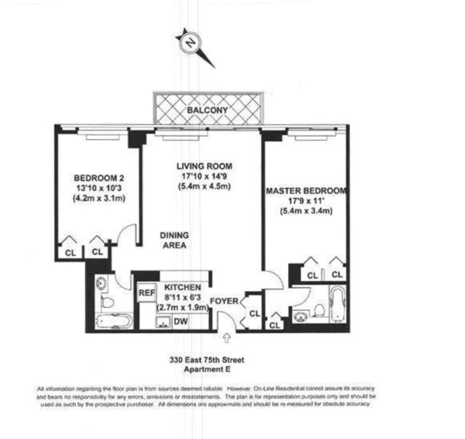 330 East 75th Street, Unit 7E Manhattan, NY 10021 - Photo 9 of 9