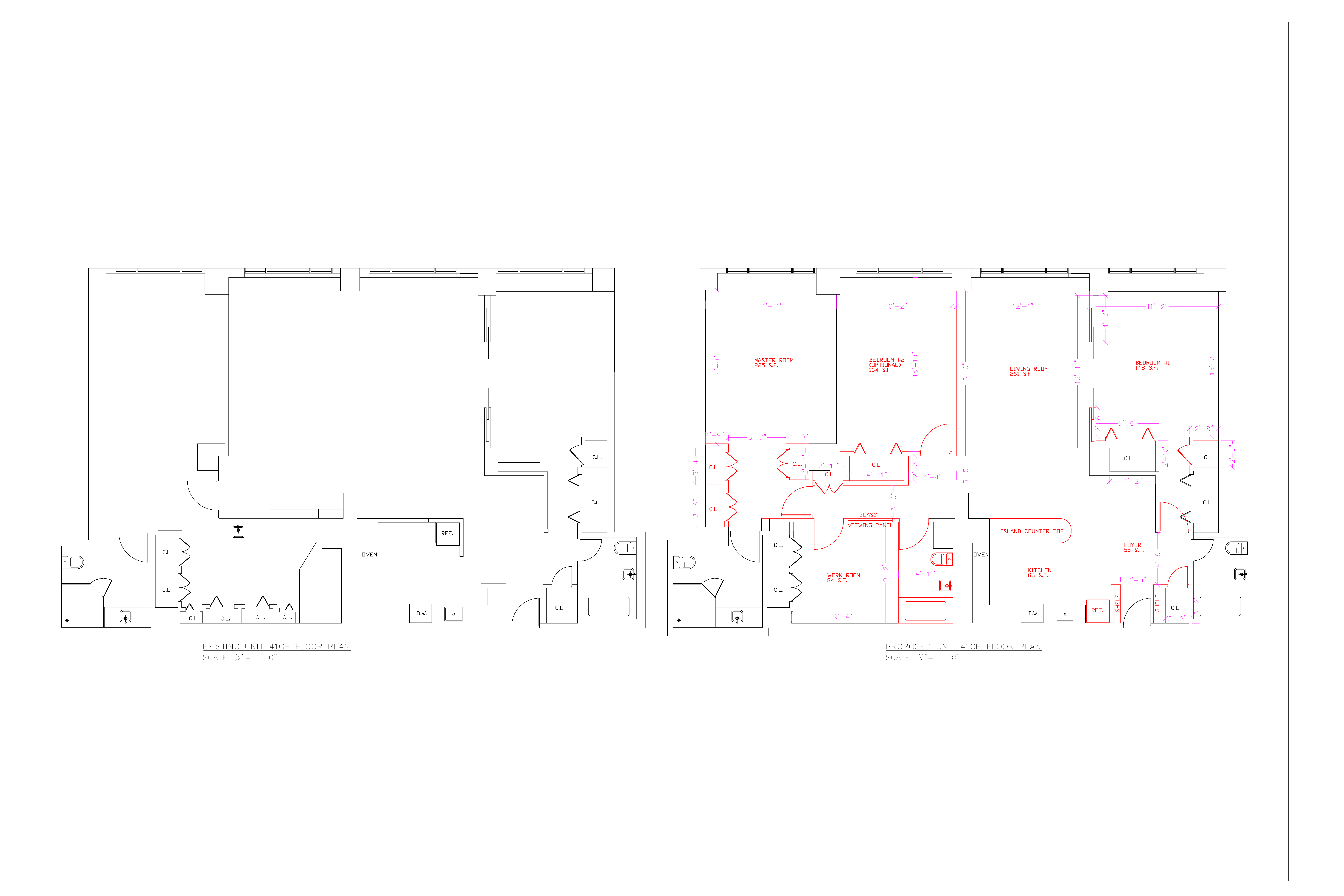 20 West 64th Street, Unit 41H Manhattan, NY 10023 - Photo 39 of 39 a picture of a floor plan