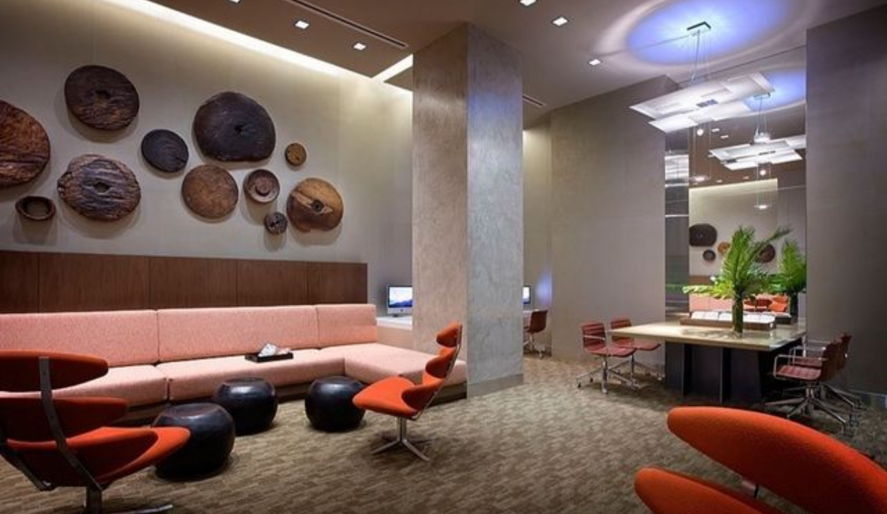 450 West 17th Street, Unit 1709 Manhattan, NY 10011 - Photo 23 of 27 a living room with furniture and baby