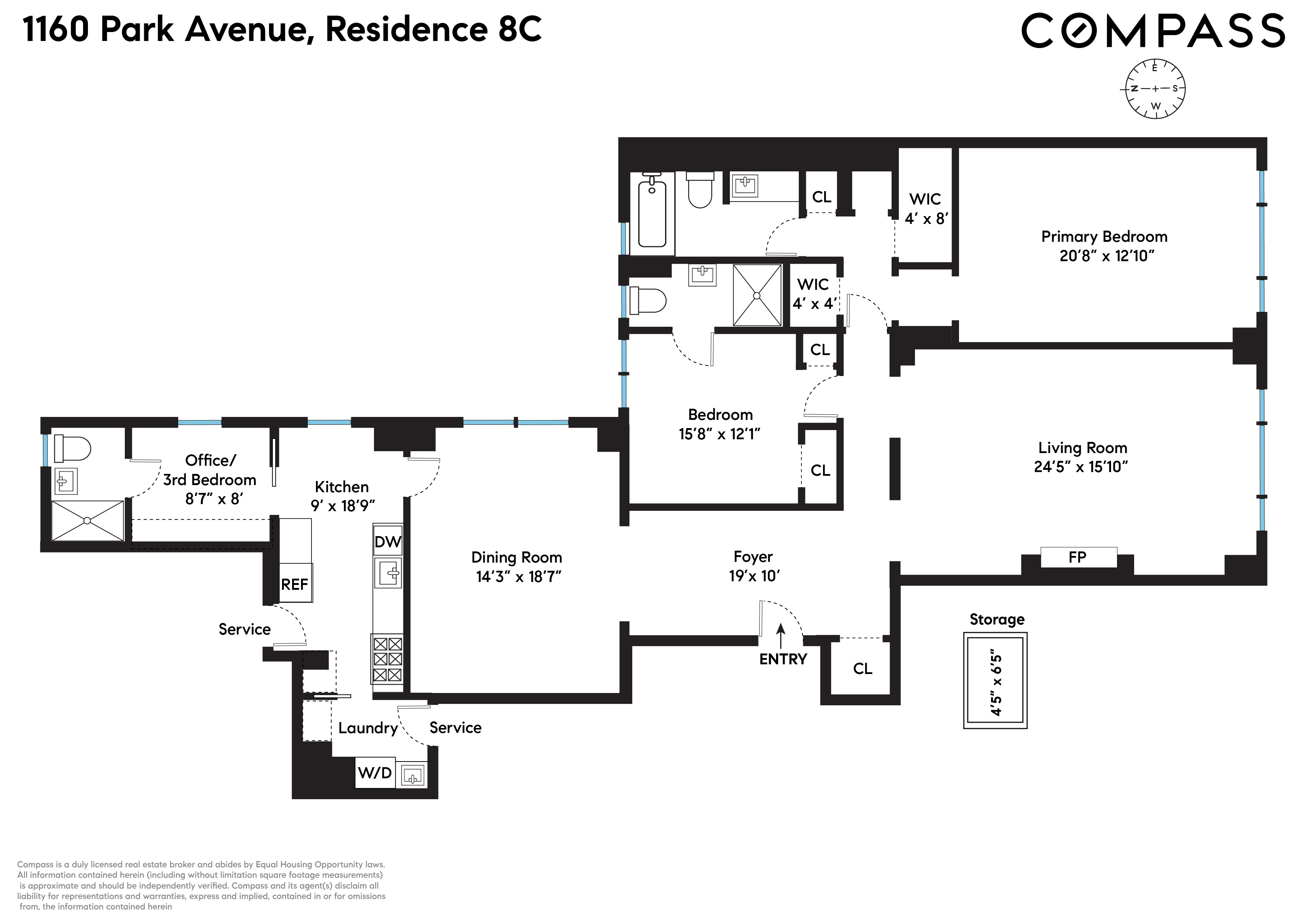 1160 Park Avenue, Unit 8C Manhattan, NY 10128 - Photo 18 of 18