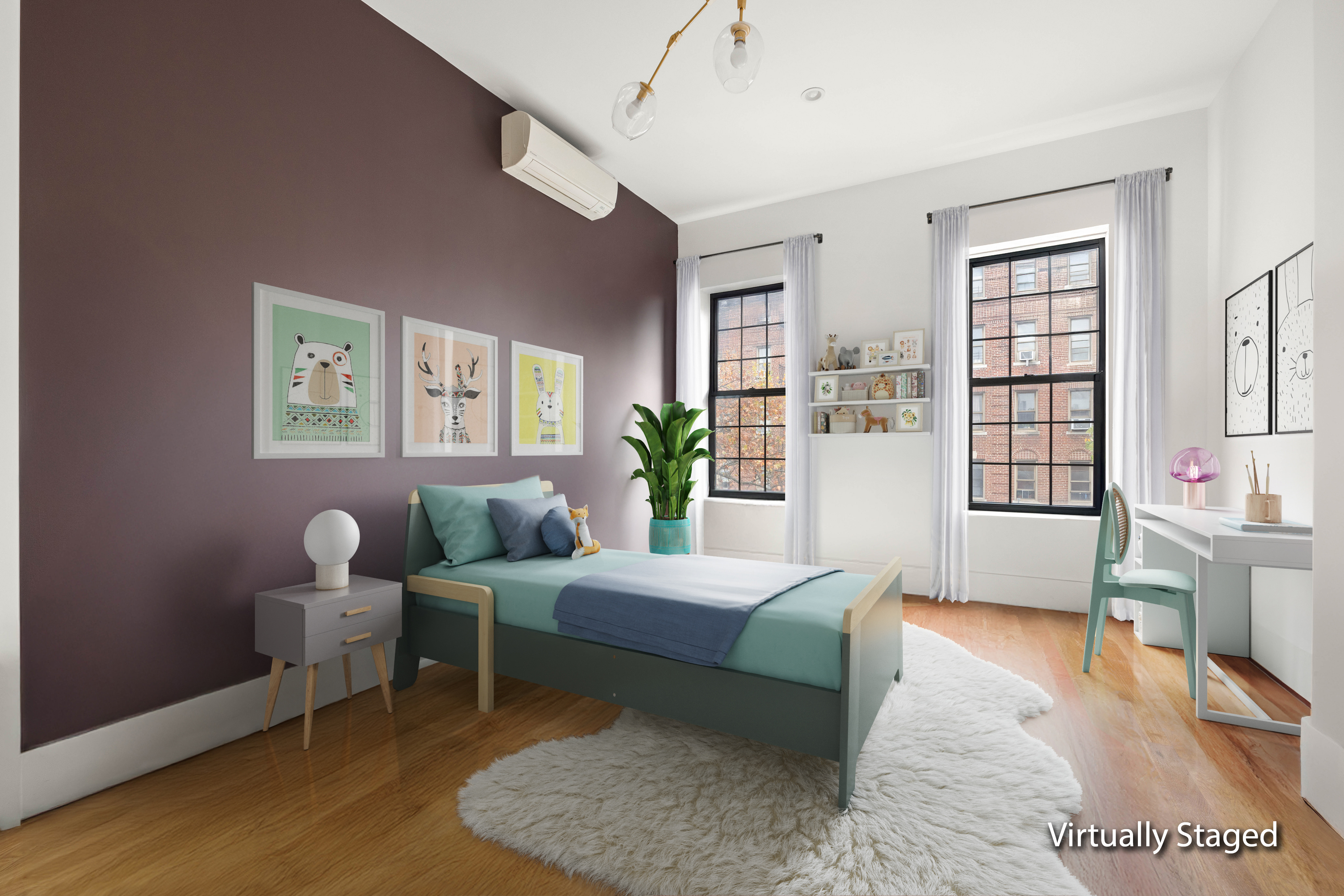 750 Lincoln Place Brooklyn, NY 11216 - Photo 10 of 24 a living room with furniture and wooden floor