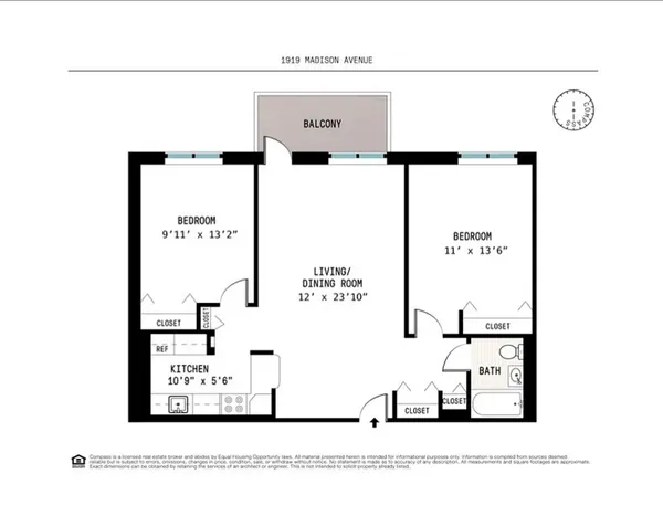 $584,900 | 1919 Madison Avenue, Unit 418 | Harlem