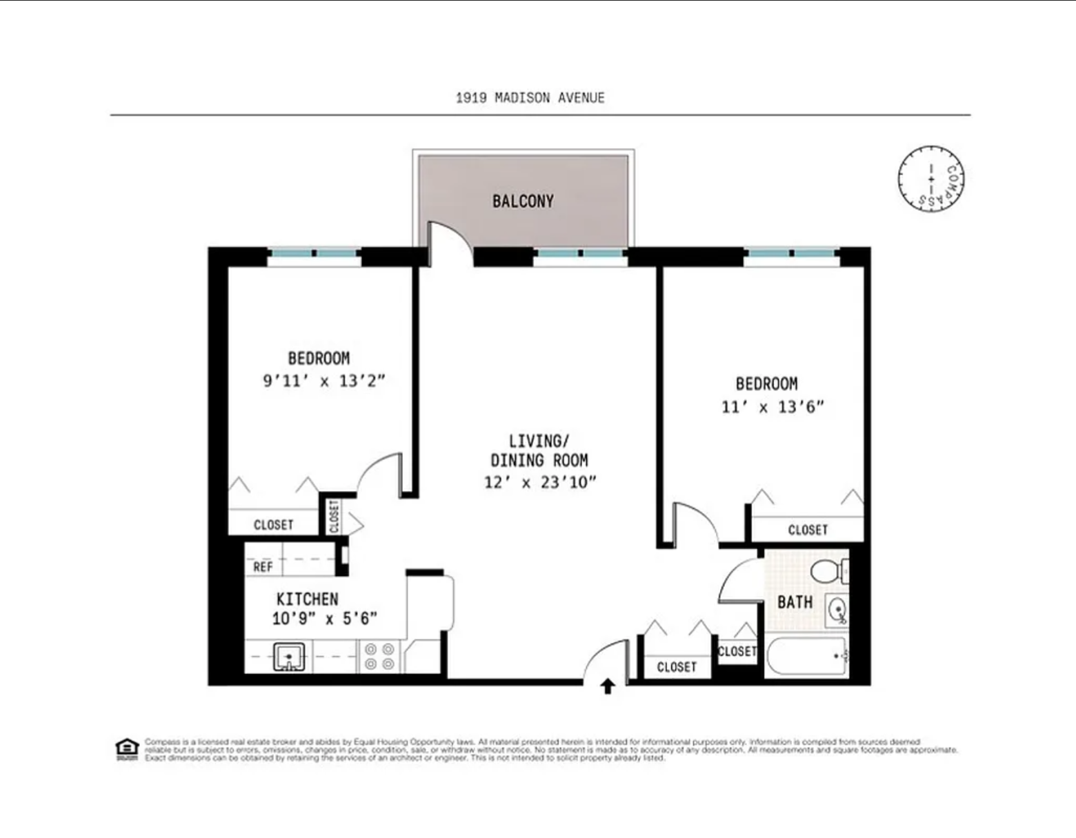 1919 Madison Avenue, Unit 418 Manhattan, NY 10035 - Photo 16 of 16 a picture of a rug with a white wall