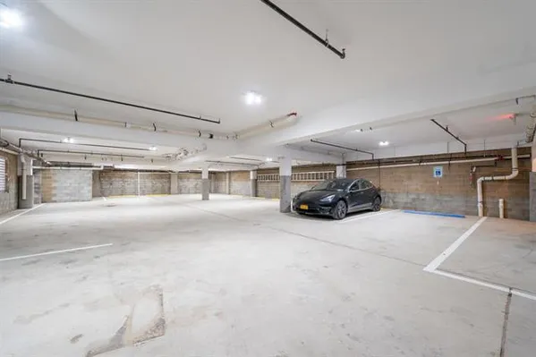 a close view of an entryway and fire place