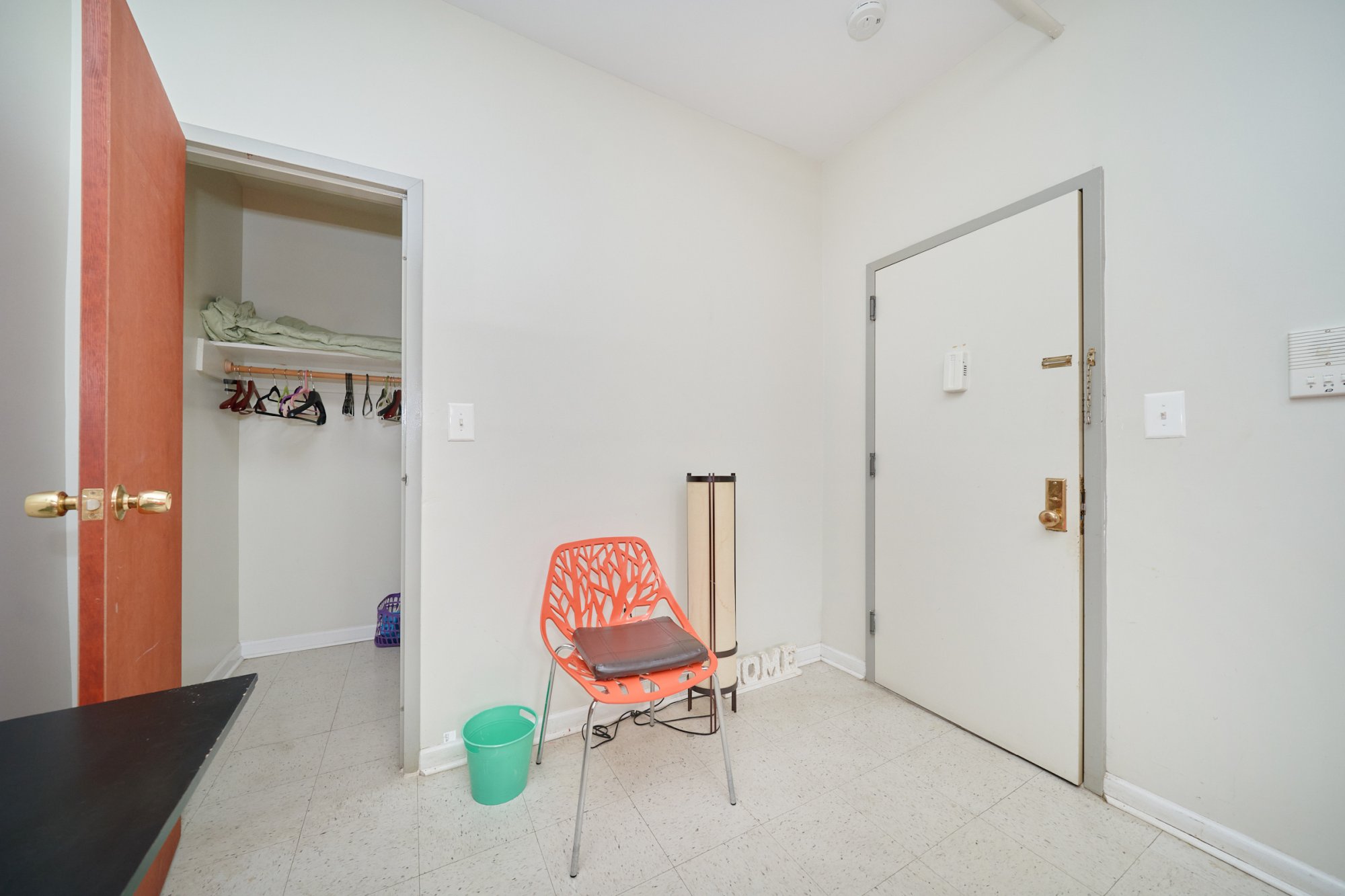 197 Edgecombe Avenue Manhattan, NY 10030 - Photo 6 of 12 a view of a room with table and closet