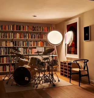 a car parked in front of a building