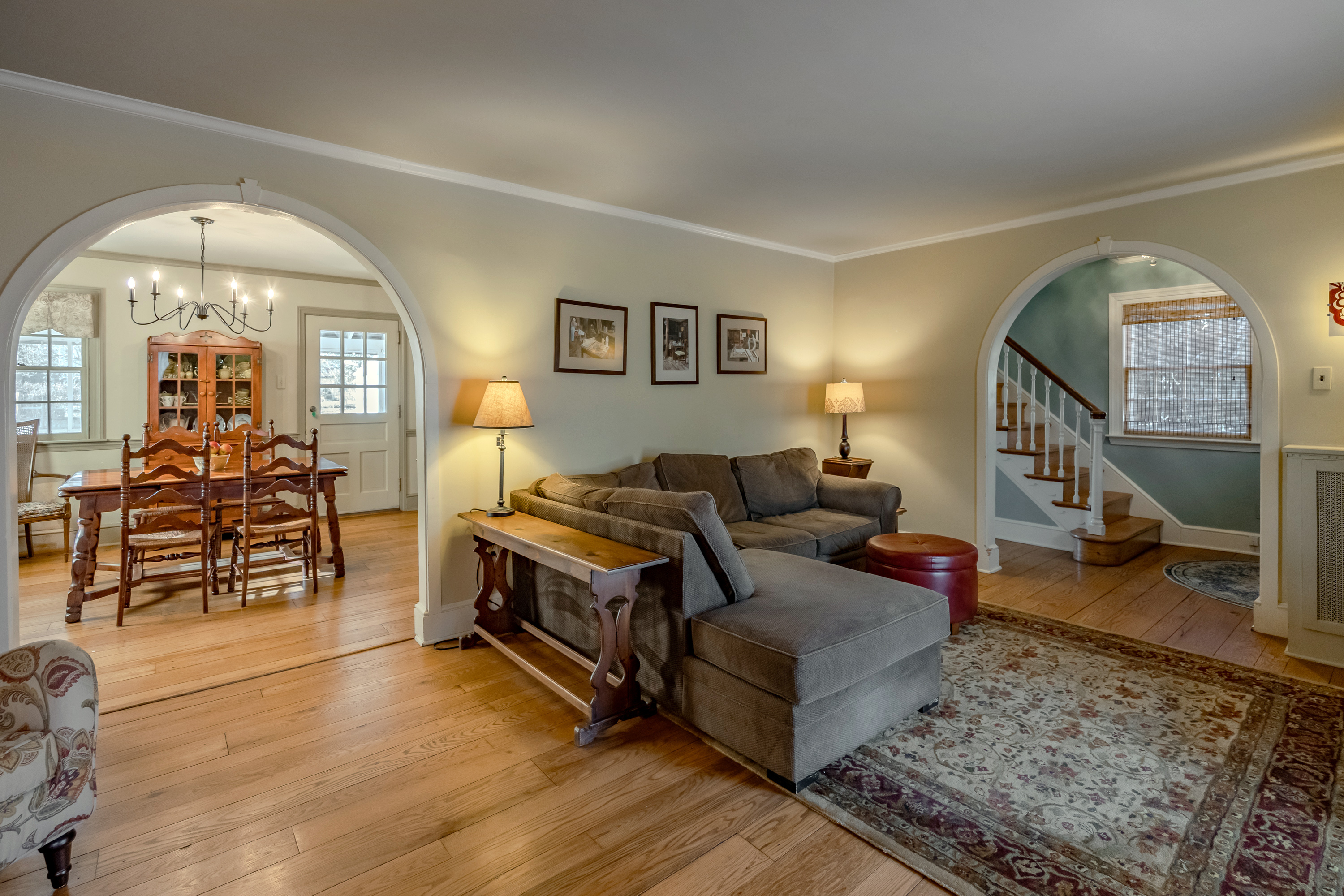 14 Decatur Road Havertown, PA 19083 - Photo 7 of 43 a living room with furniture and a wooden floor
