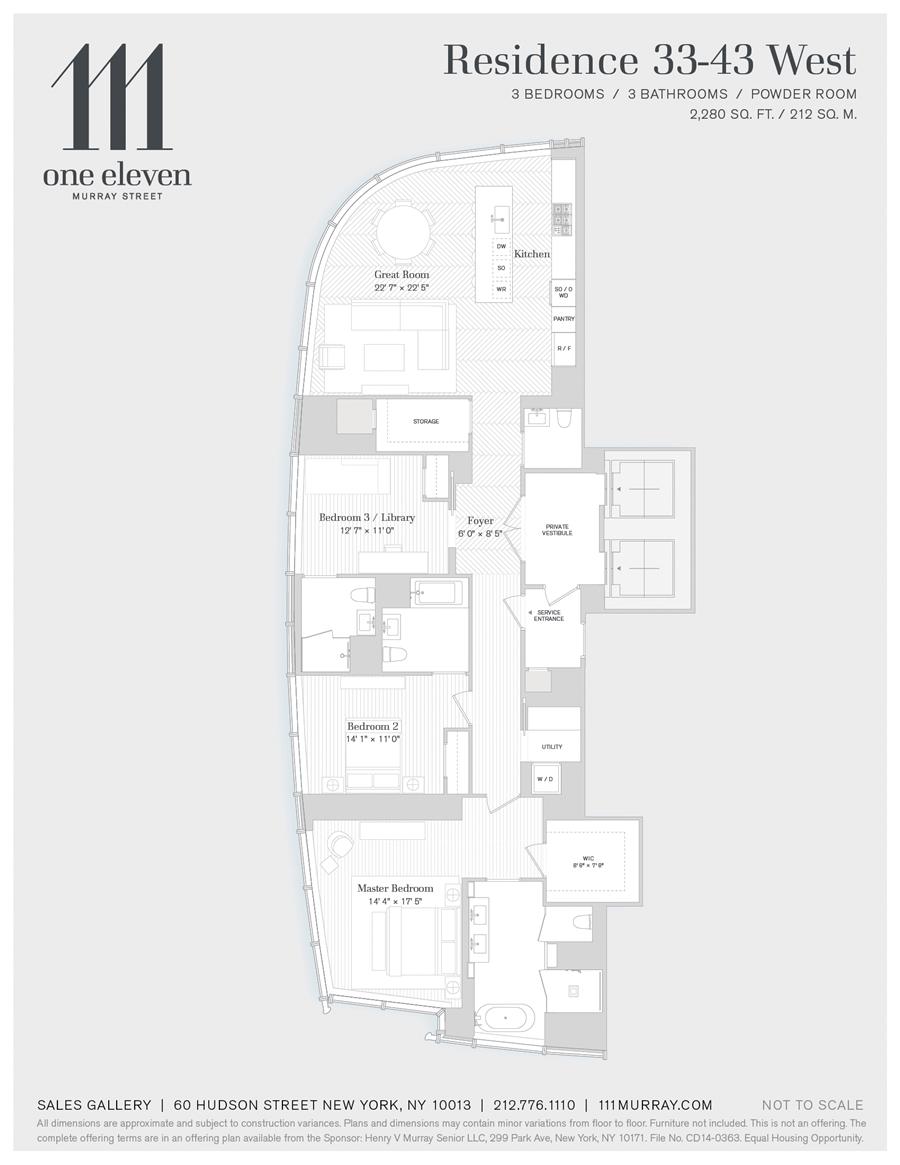 111 Murray Street, Unit 35W Manhattan, NY 10007 - Photo 15 of 15 unknown