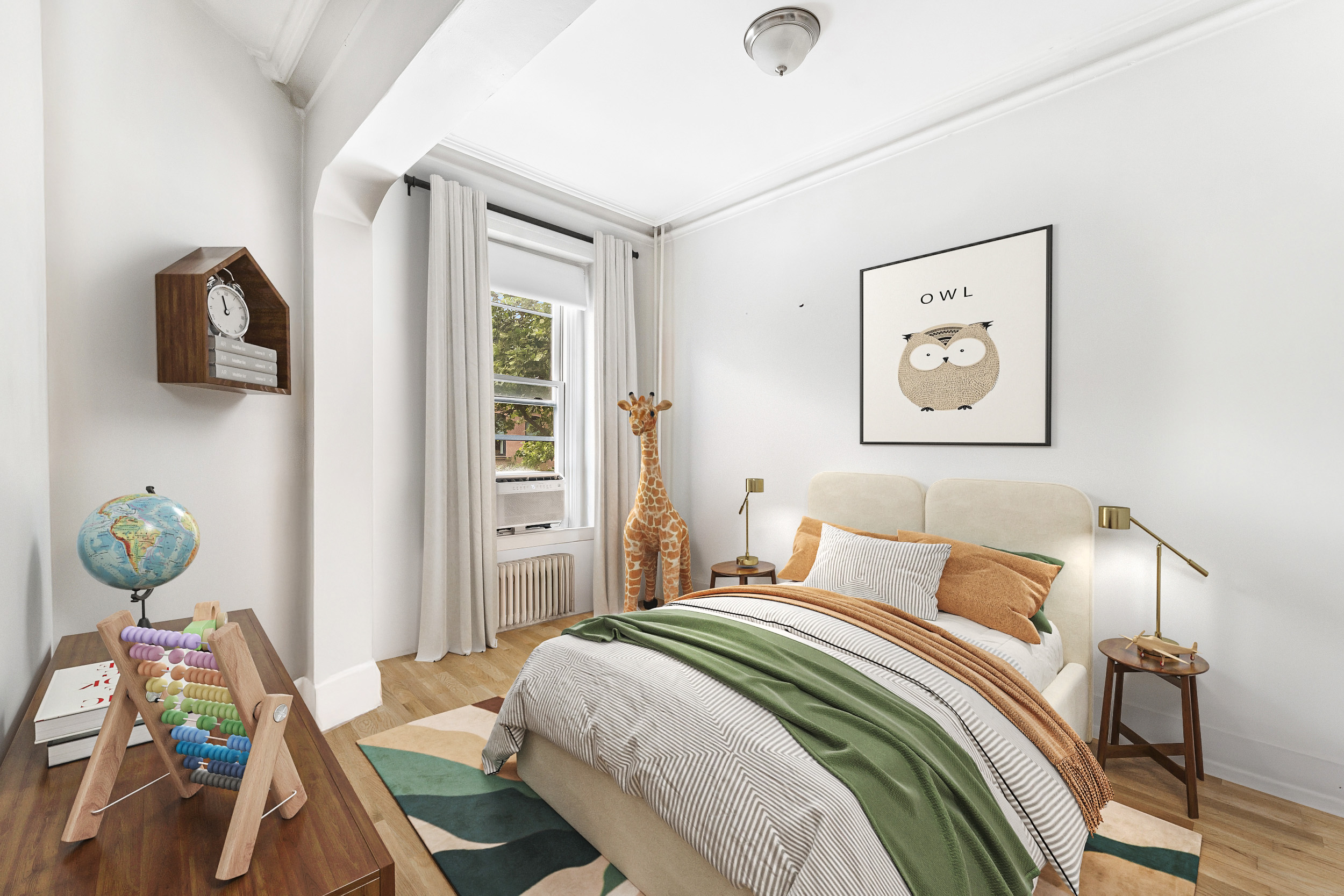 367 Degraw Street, Unit 2 Brooklyn, NY 11231 - Photo 5 of 7 a bedroom with a bed and painting on the wall