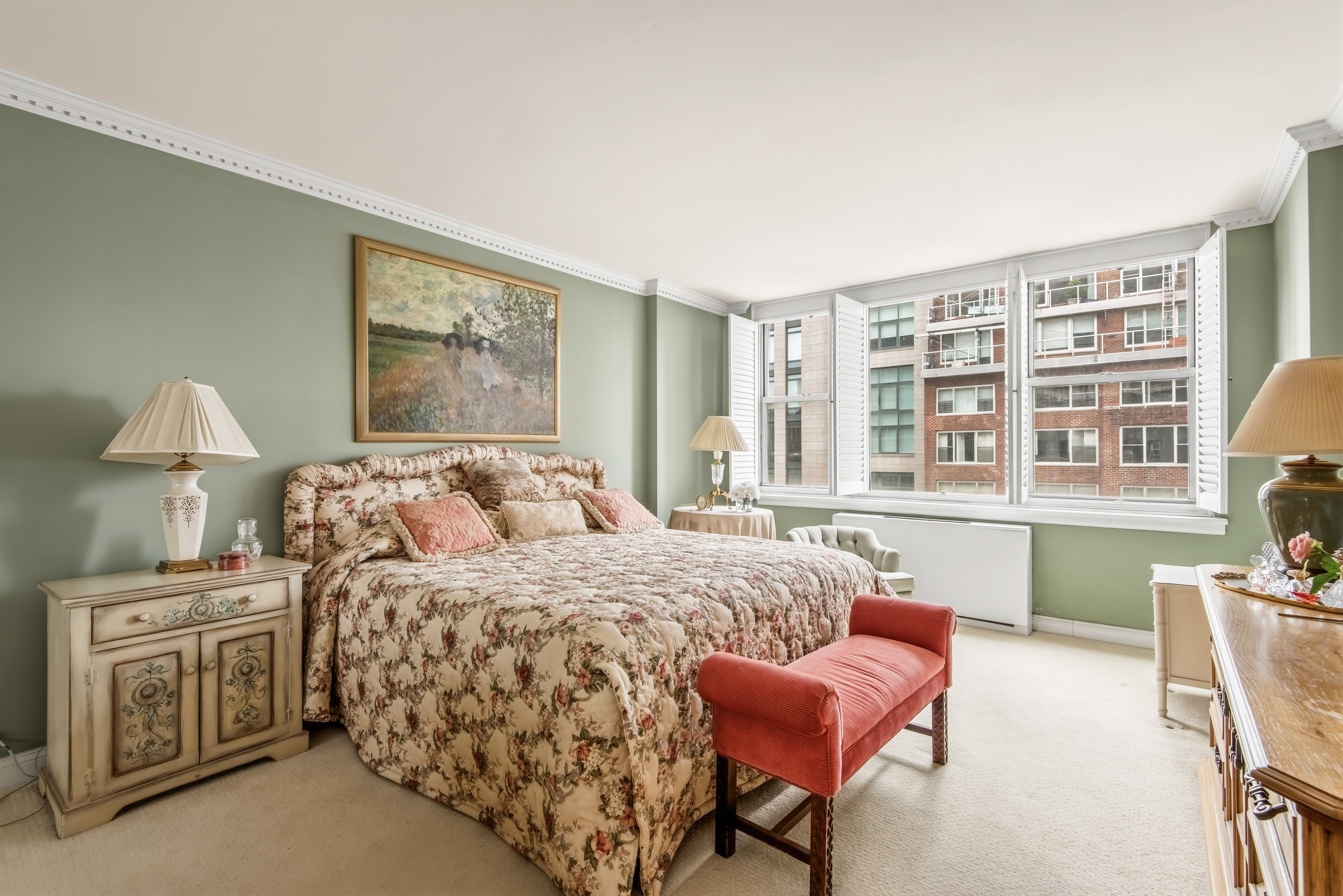 175 East 62nd Street, Unit 14B Manhattan, NY 10065 - Photo 7 of 12 a bedroom with a bed and a window with the outer view