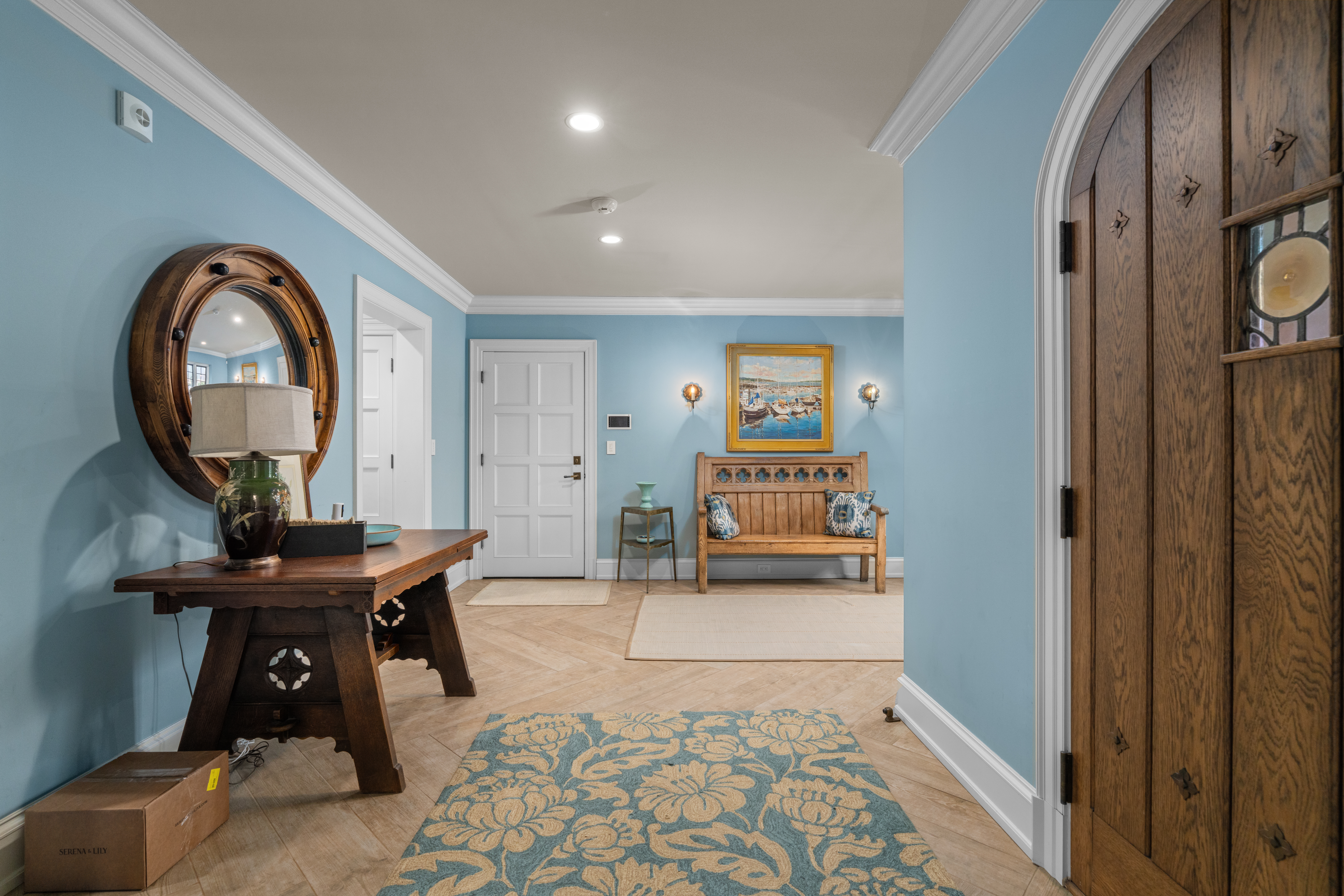 1033 Sugartown Road Berwyn, PA 19312 - Photo 19 of 53 a view of a workspace with furniture and entryway
