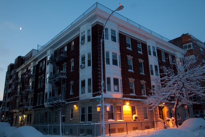 2022 Beverley Road, Unit 7 Brooklyn, NY 11226 - Photo 9 of 10 a view of a building with a lots of windows