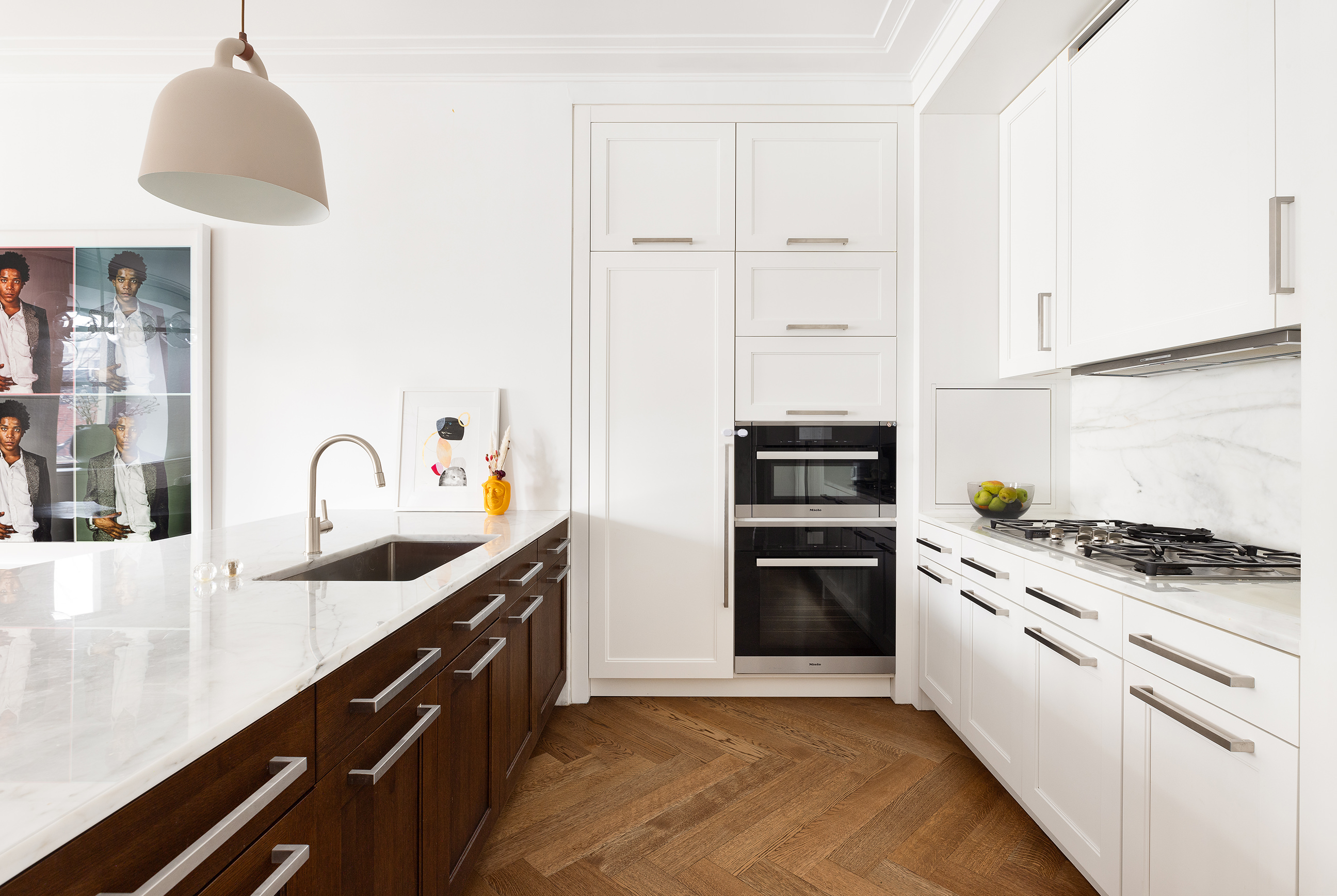235 West 75th Street, Unit 505 Manhattan, NY 10023 - Photo 5 of 23 a kitchen with stainless steel appliances granite countertop a stove and a sink