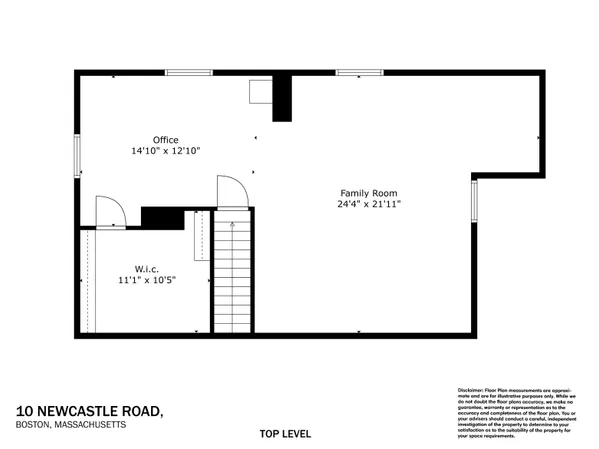 a picture of a floor plan