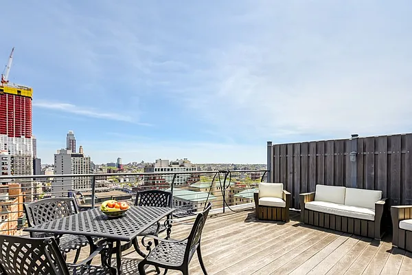 110 Livingston Street, Unit 17K Brooklyn, NY 11201 - Photo 8 of 11 a view of a terrace with furniture