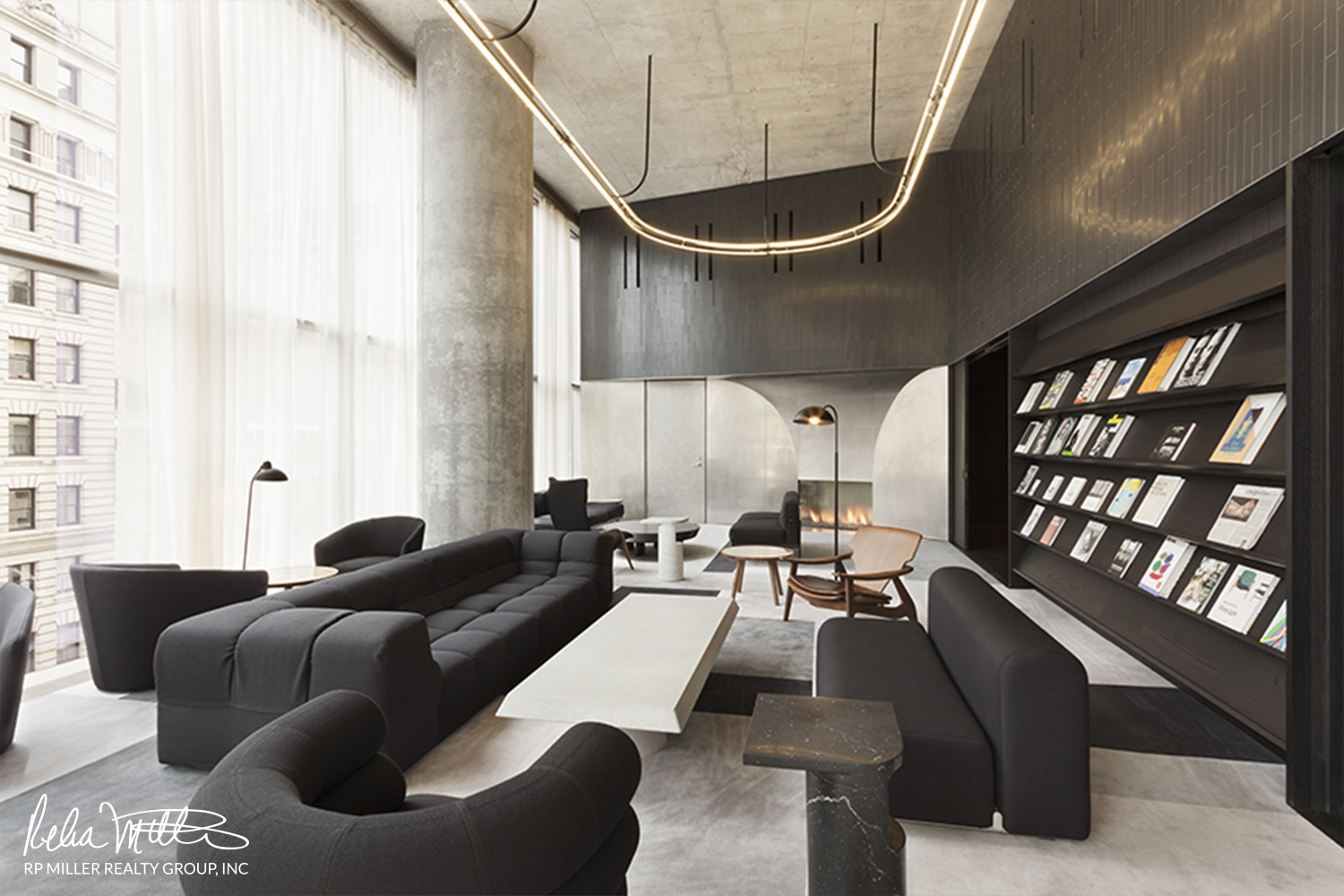 56 Leonard Street, Unit 14BEAST Manhattan, NY 10013 - Photo 27 of 35 a living room with furniture