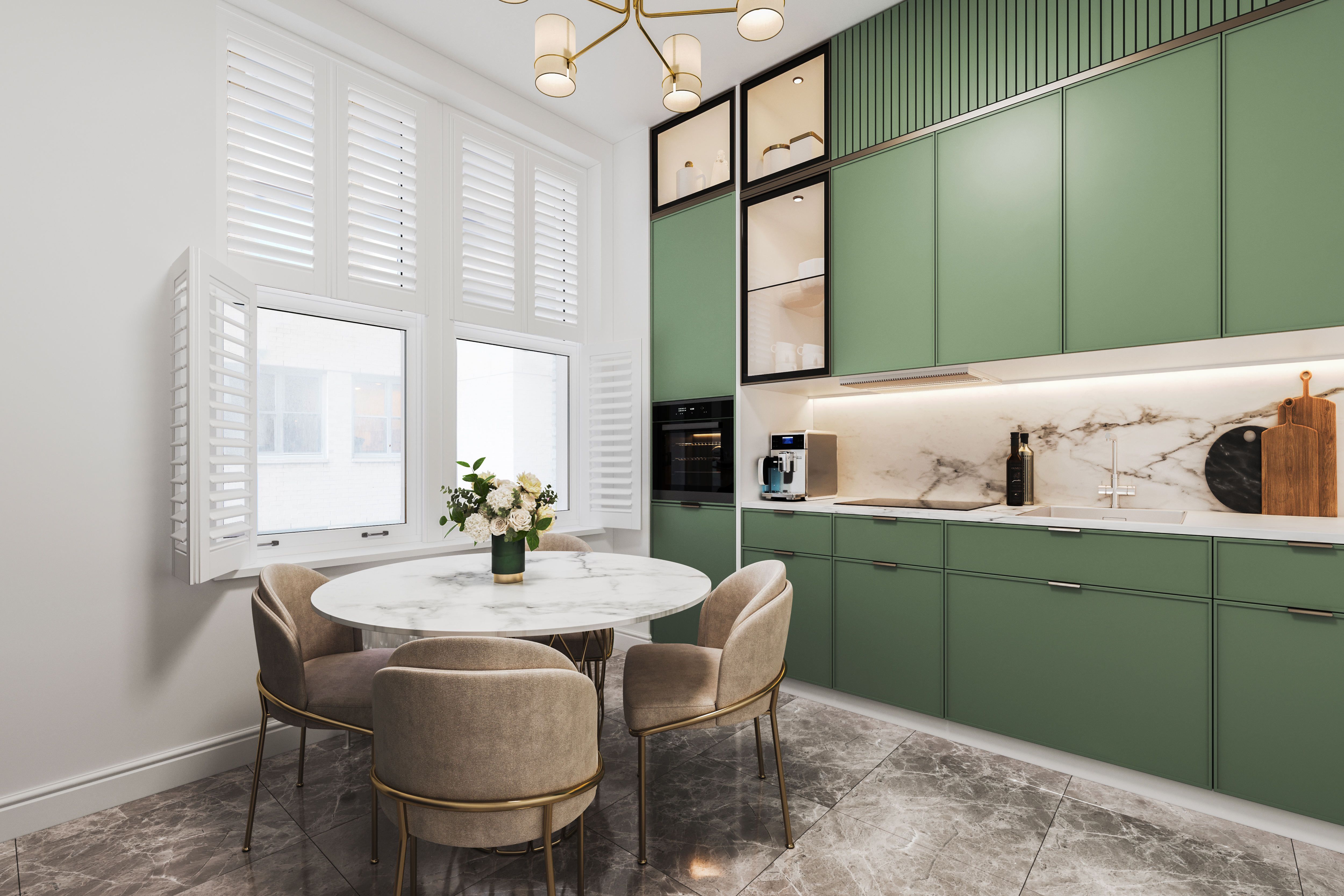 907 5th Avenue, Unit 4F Manhattan, NY 10021 - Photo 3 of 13 a dining room with a table and chairs