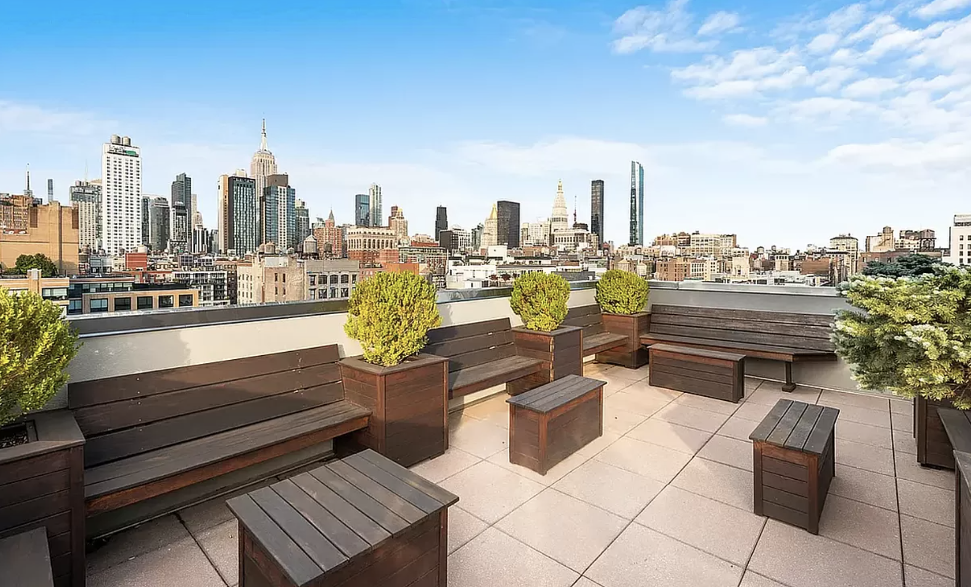 166 West 18th Street, Unit PHA Manhattan, NY 10011 - Photo 25 of 26 a view of a terrace with sitting area