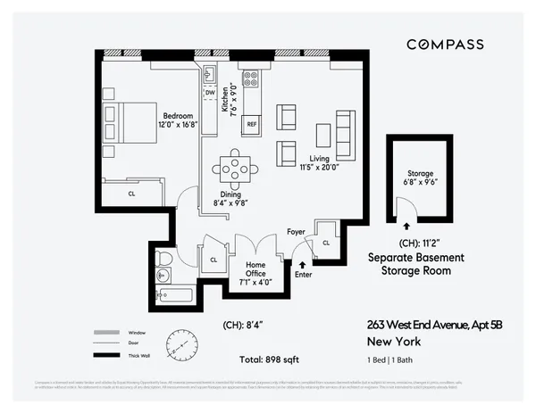 $750,000 | 263 West End Avenue, Unit 5B | Upper West Side