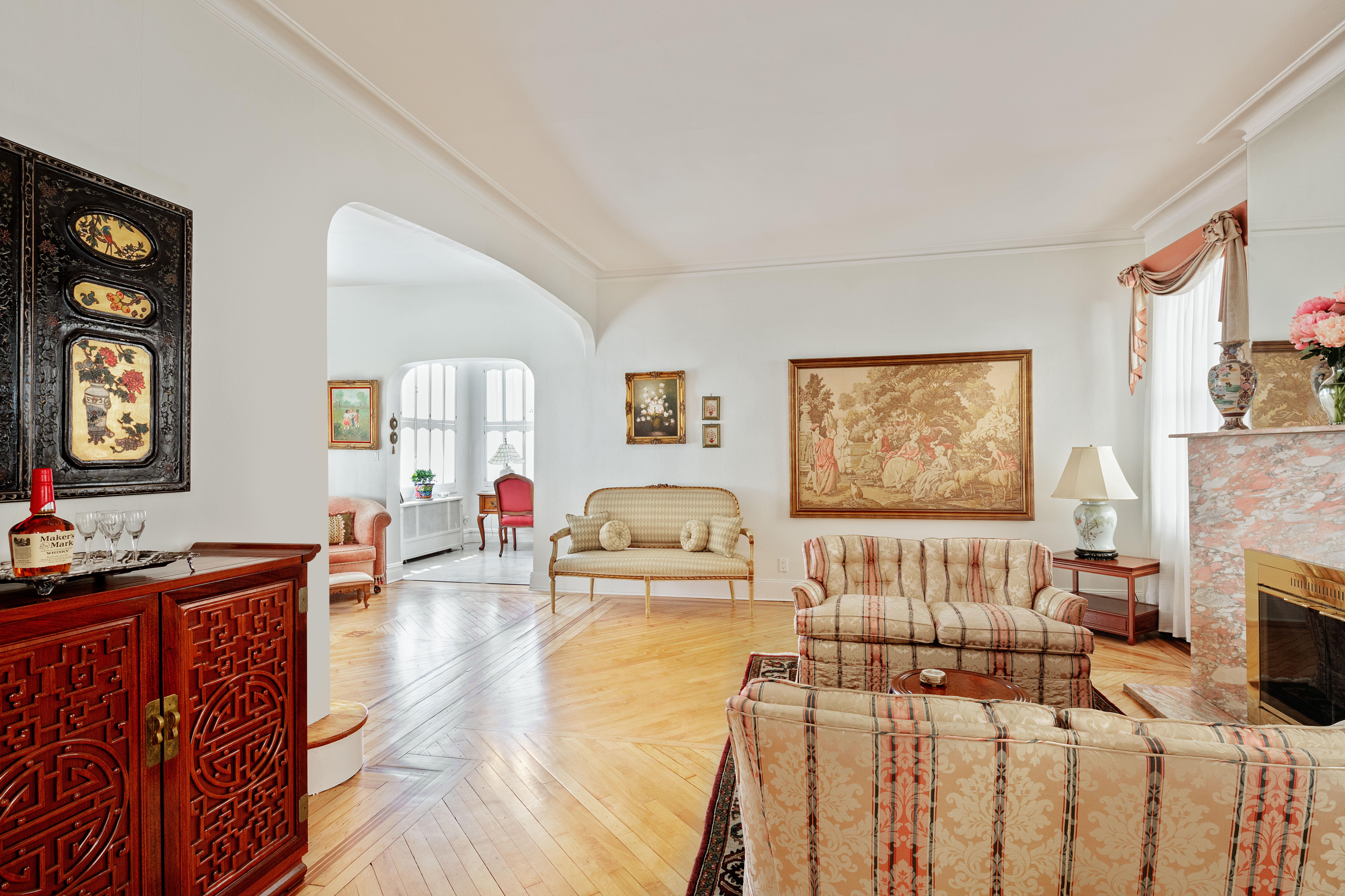 91 81st Street Brooklyn, NY 11209 - Photo 7 of 19 a living room with furniture and a flat screen tv
