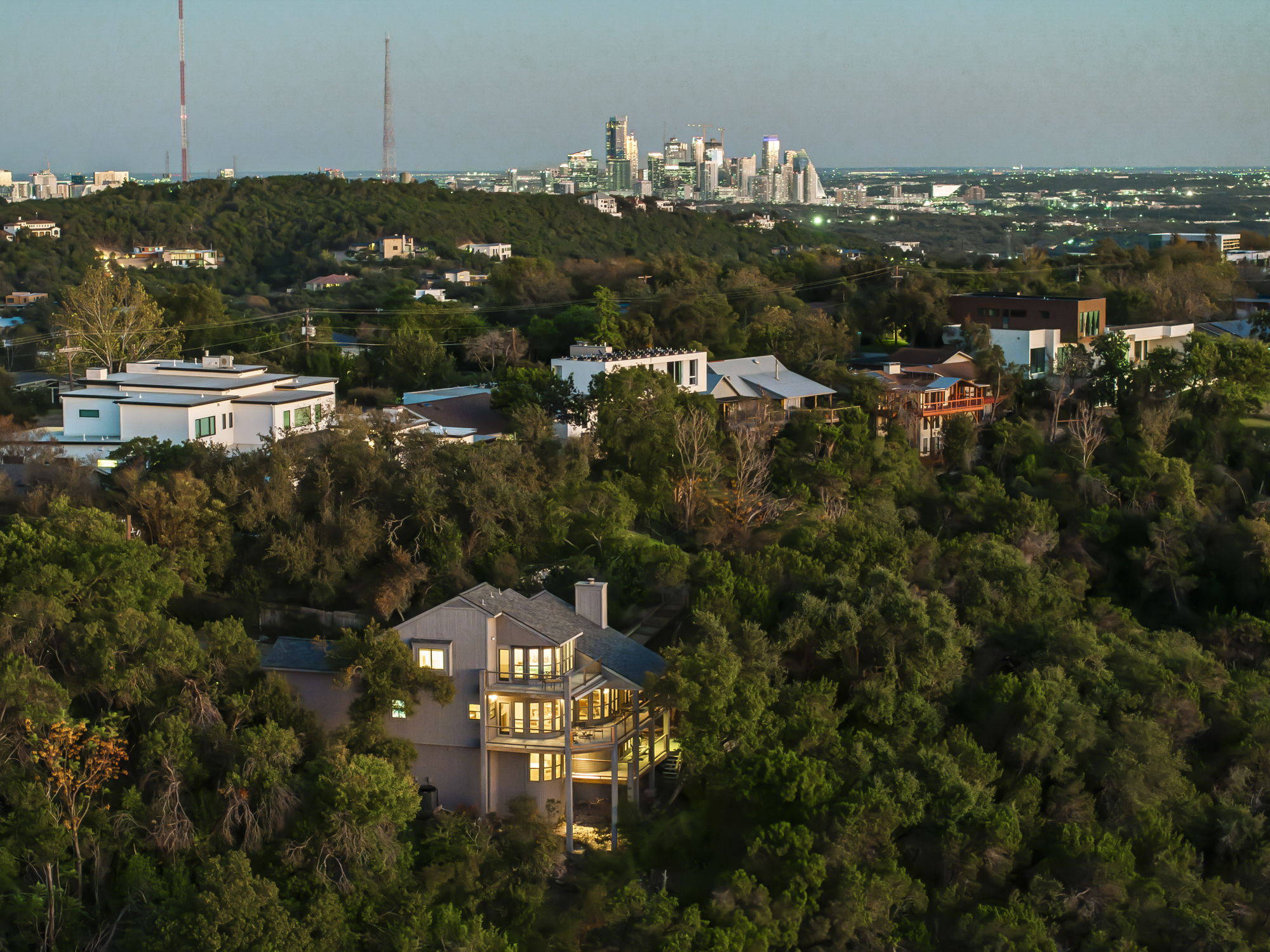 1605 The High Road Austin, TX 78746 - Photo 40 of 45 a view of a city