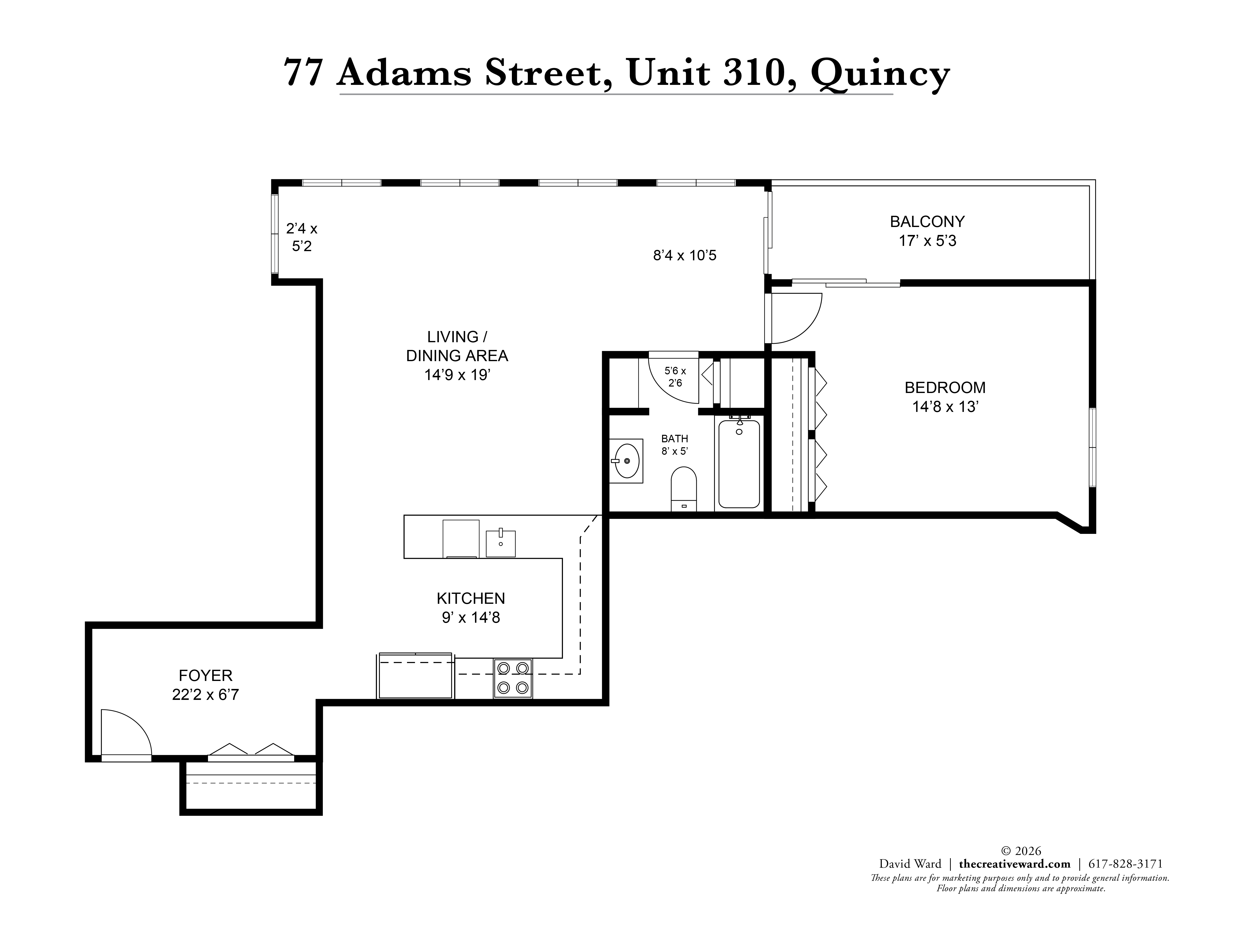 77 Adams Street, Unit 310 Quincy, MA 02169 - Photo 31 of 31 Gallery Image 31
