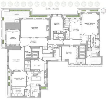 $35,000,000 | 1040 5th Avenue, Unit 16 | Upper East Side