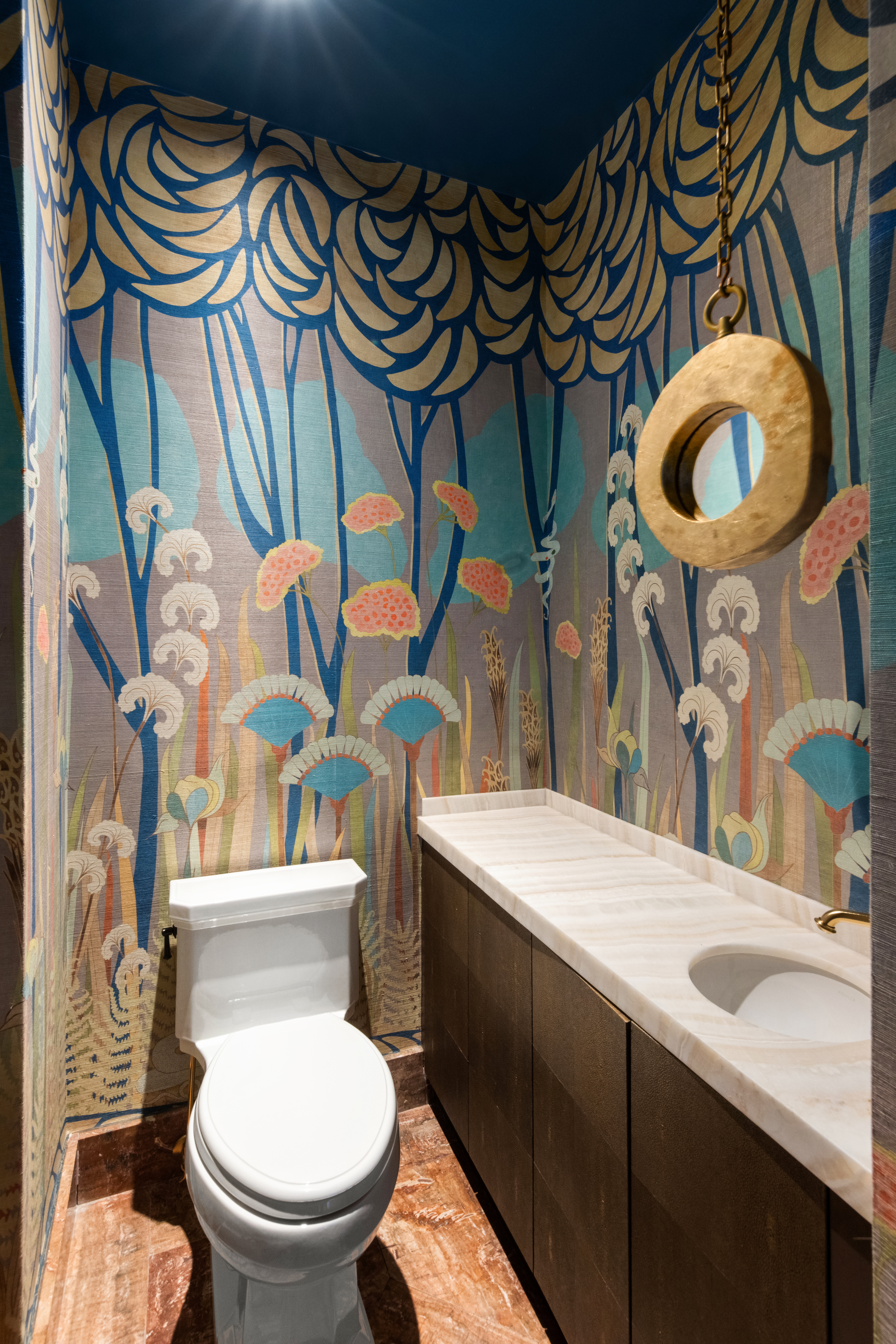 337 Riverside Drive Manhattan, NY 10025 - Photo 16 of 32 a bathroom with a sink a toilet and a mirror