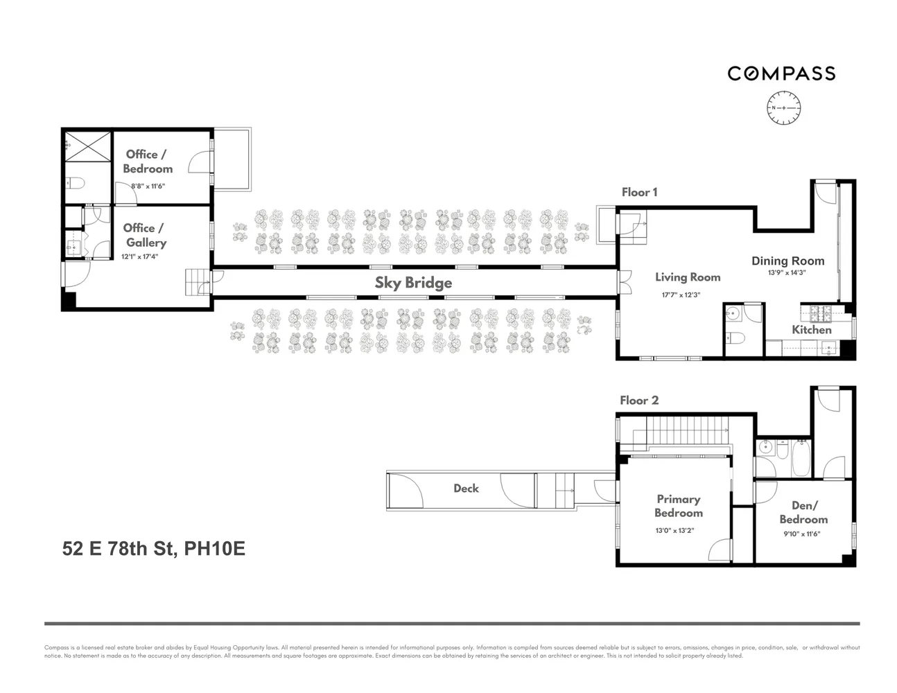 $11,900 | 52 East 78th Street, Unit PH10E | Upper East Side
