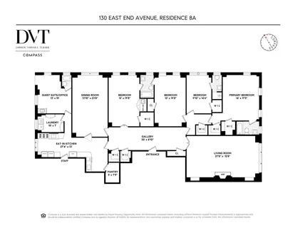 $3,595,000 | 130 East End Avenue, Unit 8A | Upper East Side